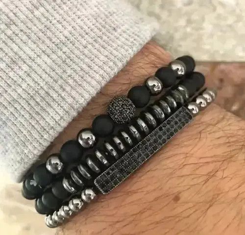 3 Layer Beads barcelet