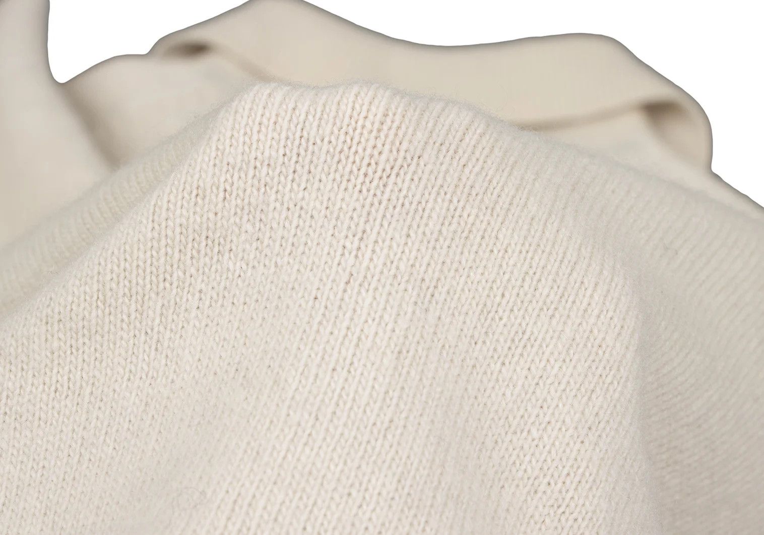Jean Paul Gaultier Wool Polo Knit Sweater in Cream Size M Size US M / EU 48-50 / 2 - 15 Thumbnail