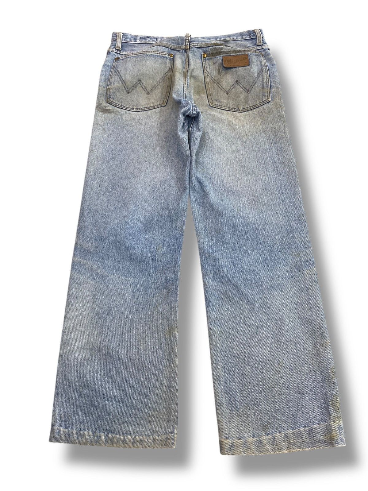 Wrangler Wrangler Acid Blue Wash Style Loose Jeans Size US 30 / EU 46 - 3 Thumbnail