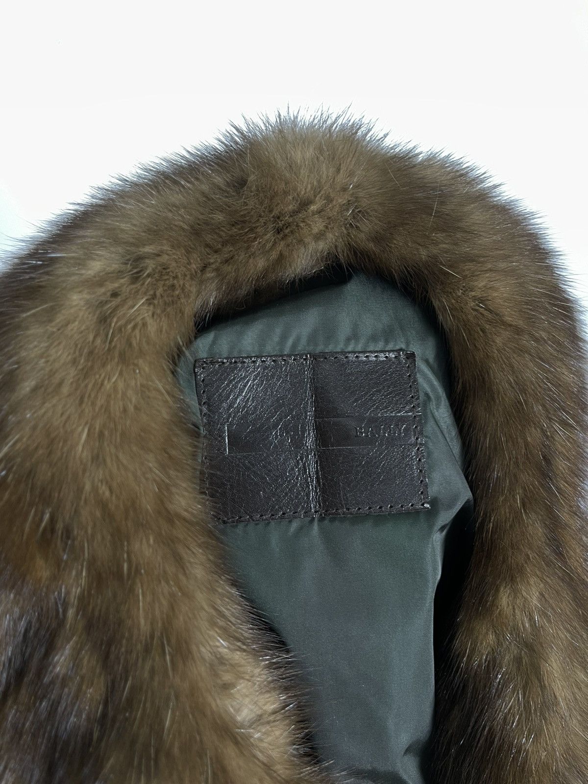 Bally Vintage BALLY Brown Soft Leather Jacket with Fur Collar Size US L / EU 52-54 / 3 - 20 Thumbnail