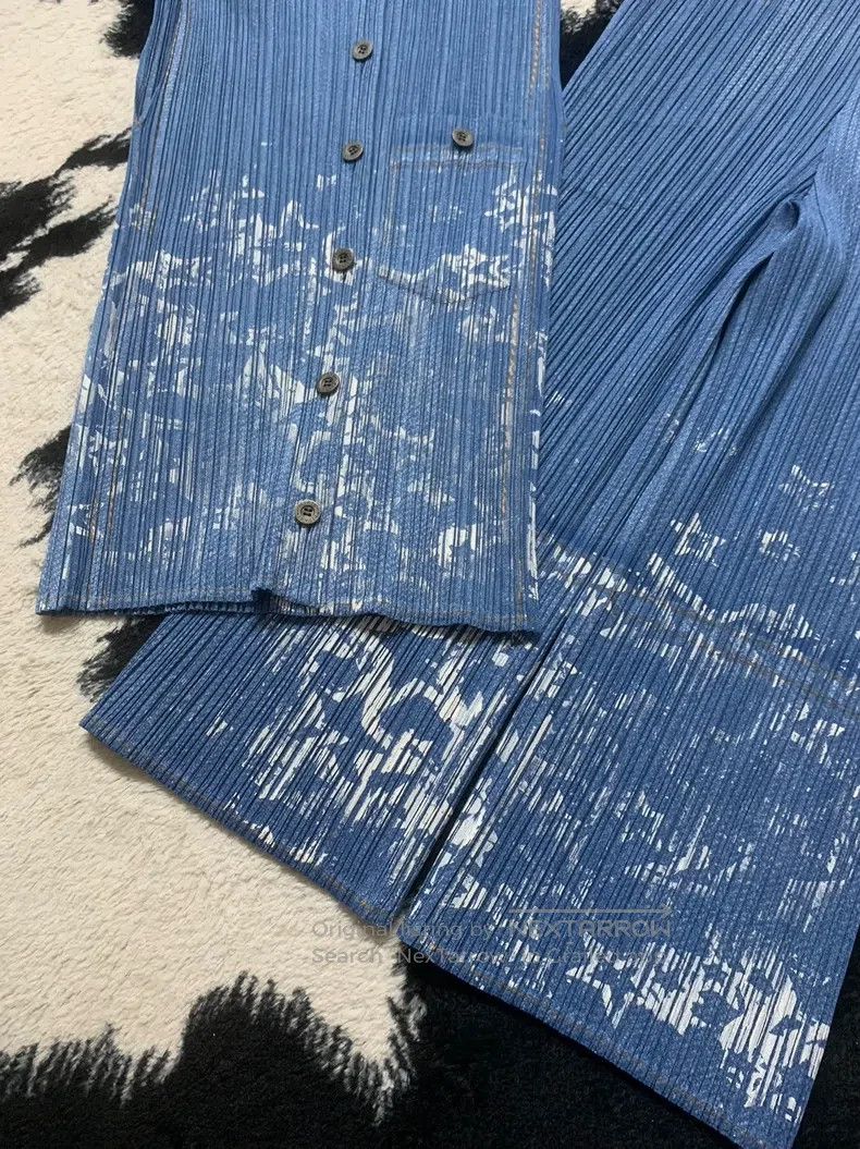 Issey Miyake Issey Miyake Blue Vest Size XL / US 12-14 / IT 48-50 - 3 Thumbnail