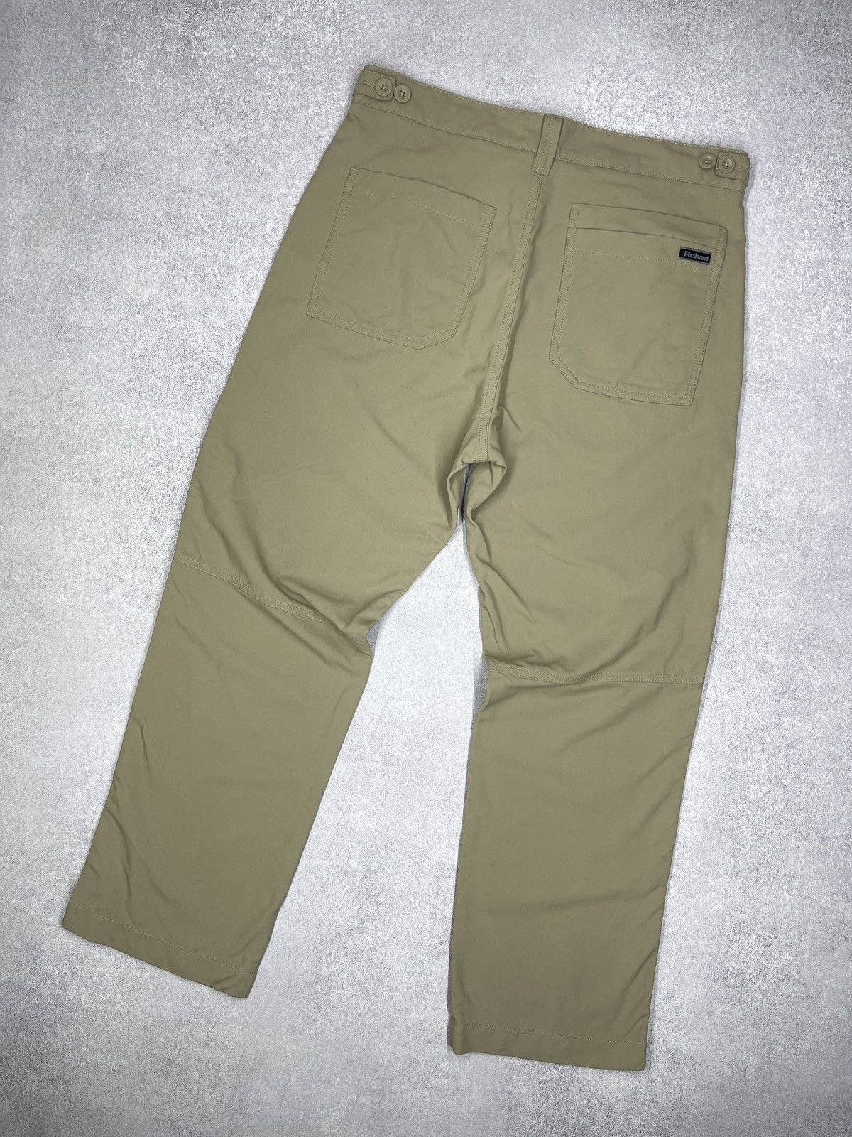 Vintage Mens Rohan Stronghold Pants Beige Size 34 Size US 34 / EU 50 - 1 Thumbnail