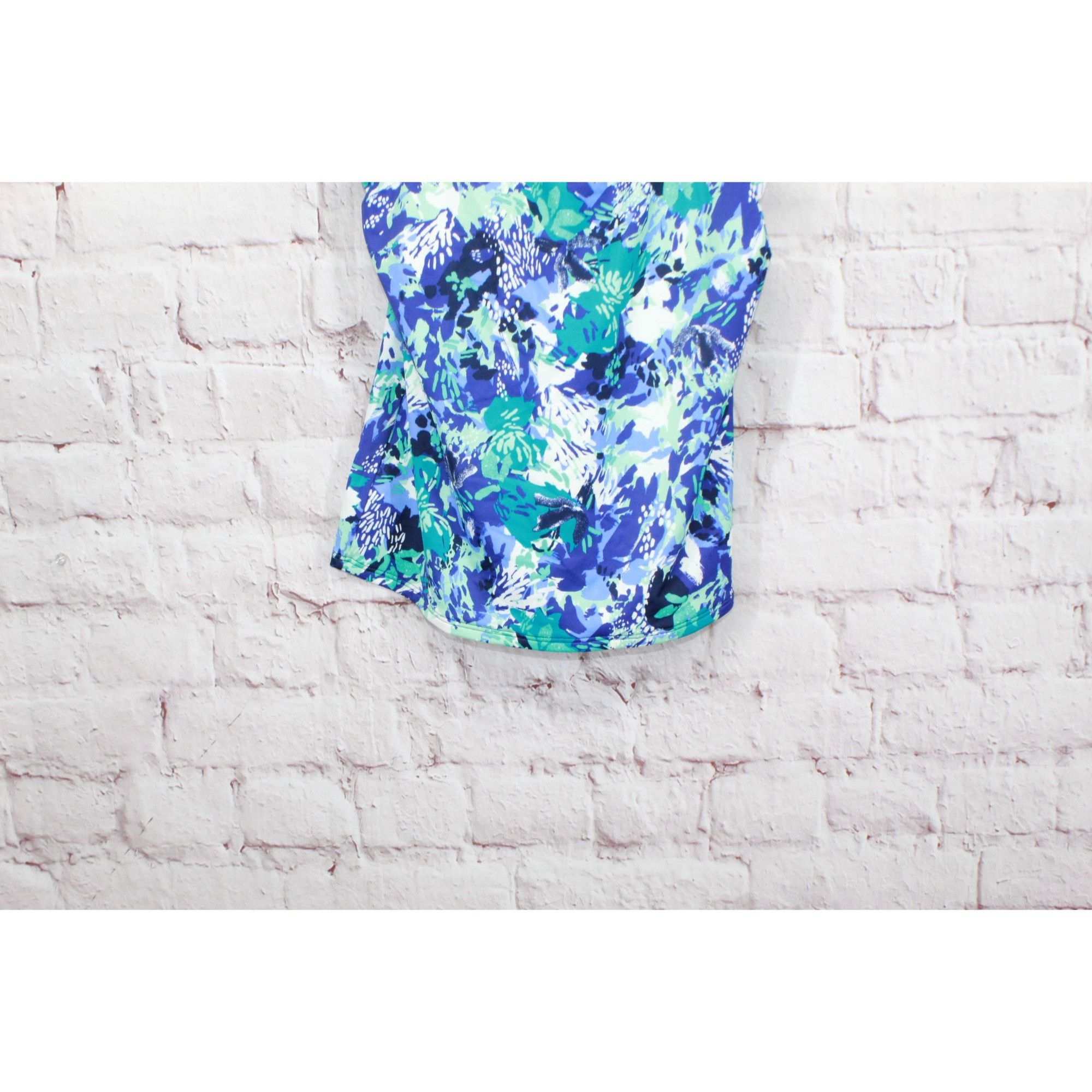 L.L. Bean × Swims LL Bean BeanSport Swimwear Scoopneck Tankini Top Print Size S / US 4 / IT 40 - 3 Thumbnail