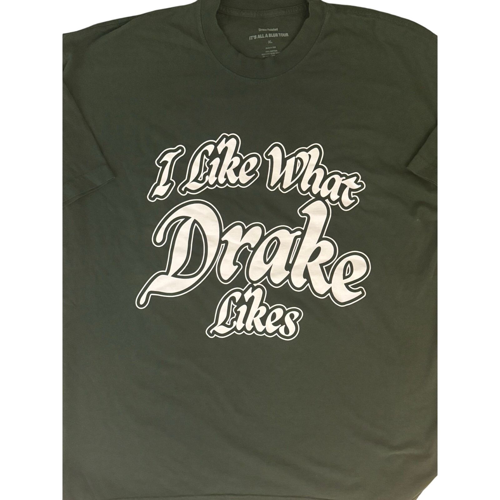 Drake Drake It’s All A Blur Tour T-Shirt XL IAAB Official Merch Size US XL / EU 56 / 4 - 1 Thumbnail