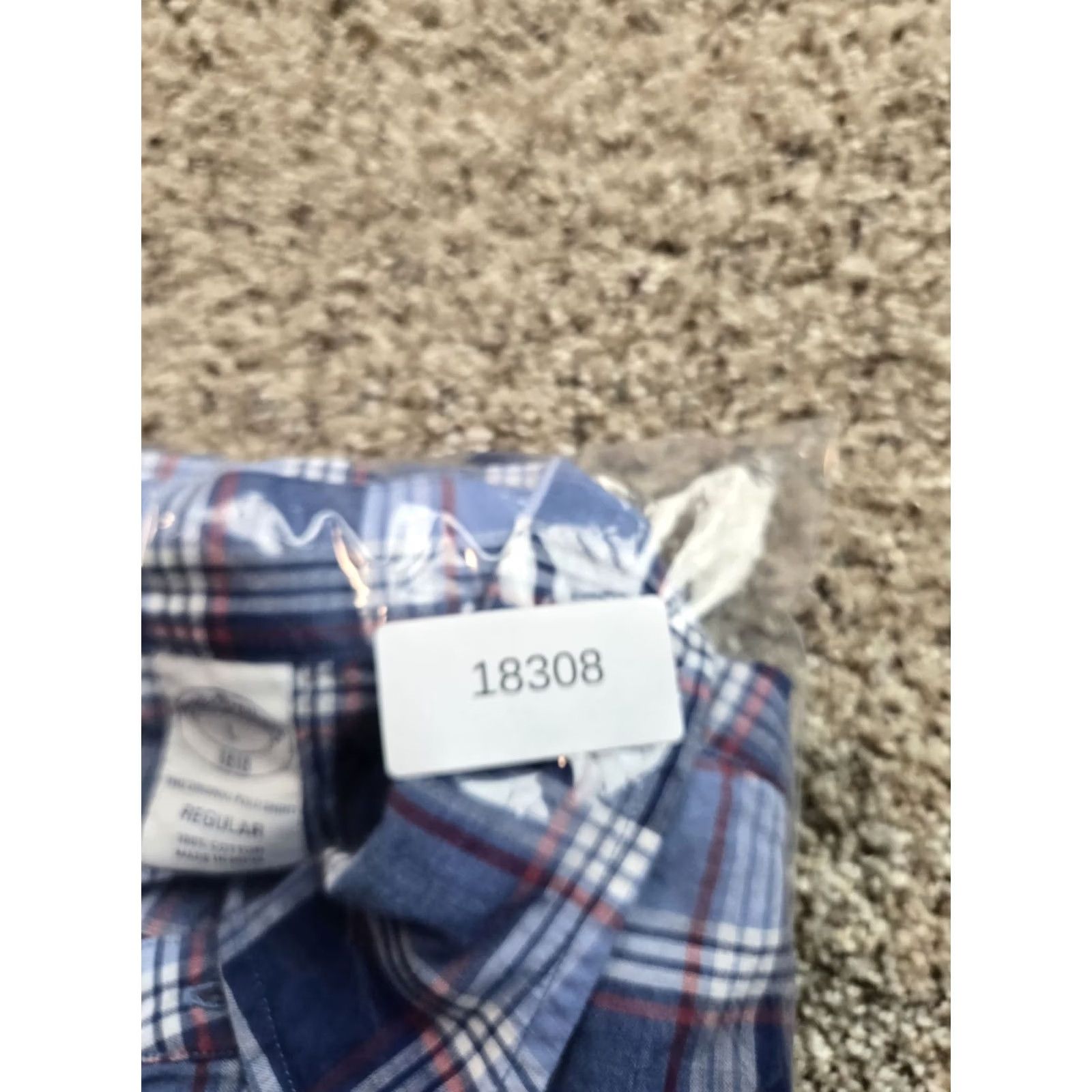 Brooks Brothers Brooks Brothers Shirt Mens L Blue Plaid Button Down Short Sleeve Casual Regular Fit Size US L / EU 52-54 / 3 - 8 Thumbnail