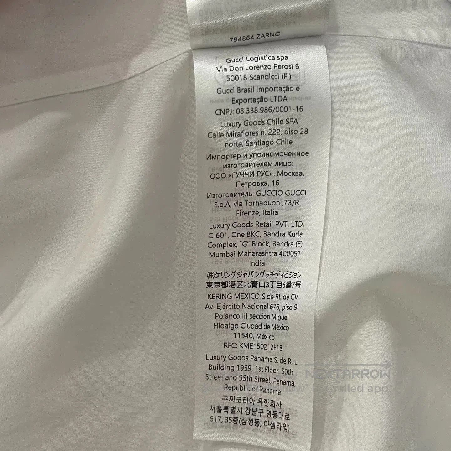 Gucci White Long Sleeve Button. Size US M / EU 48-50 / 2 - 5 Thumbnail