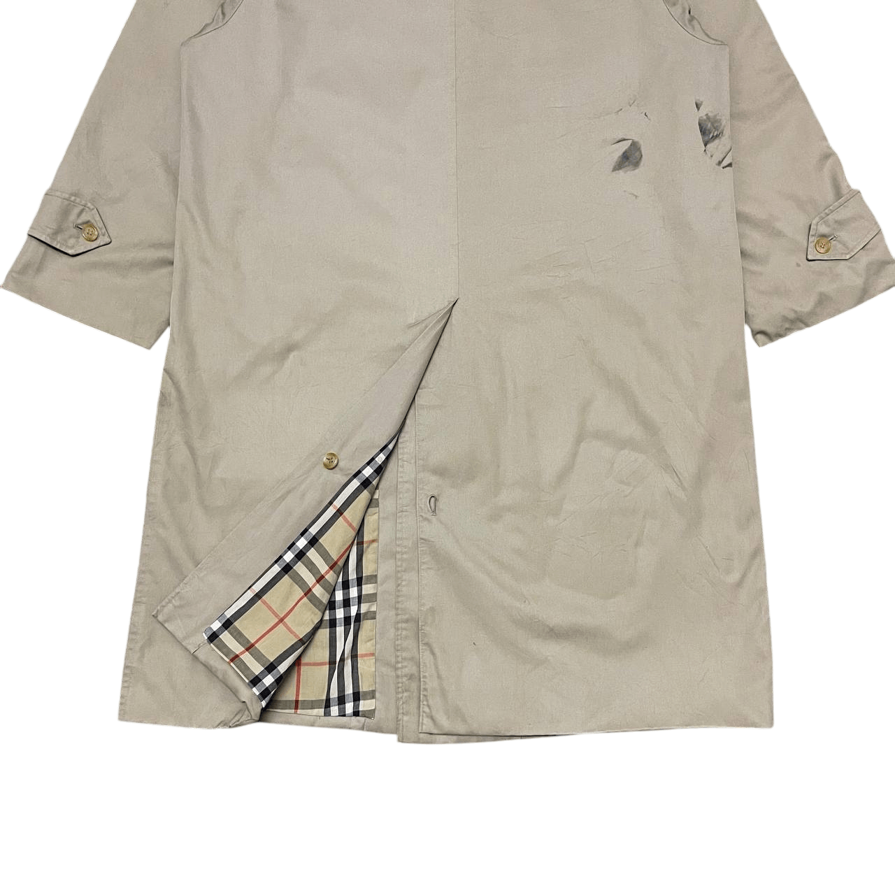 Burberry Vintage Burberry Nova Check Trench Coat England Made Size US M / EU 48-50 / 2 - 17 Thumbnail