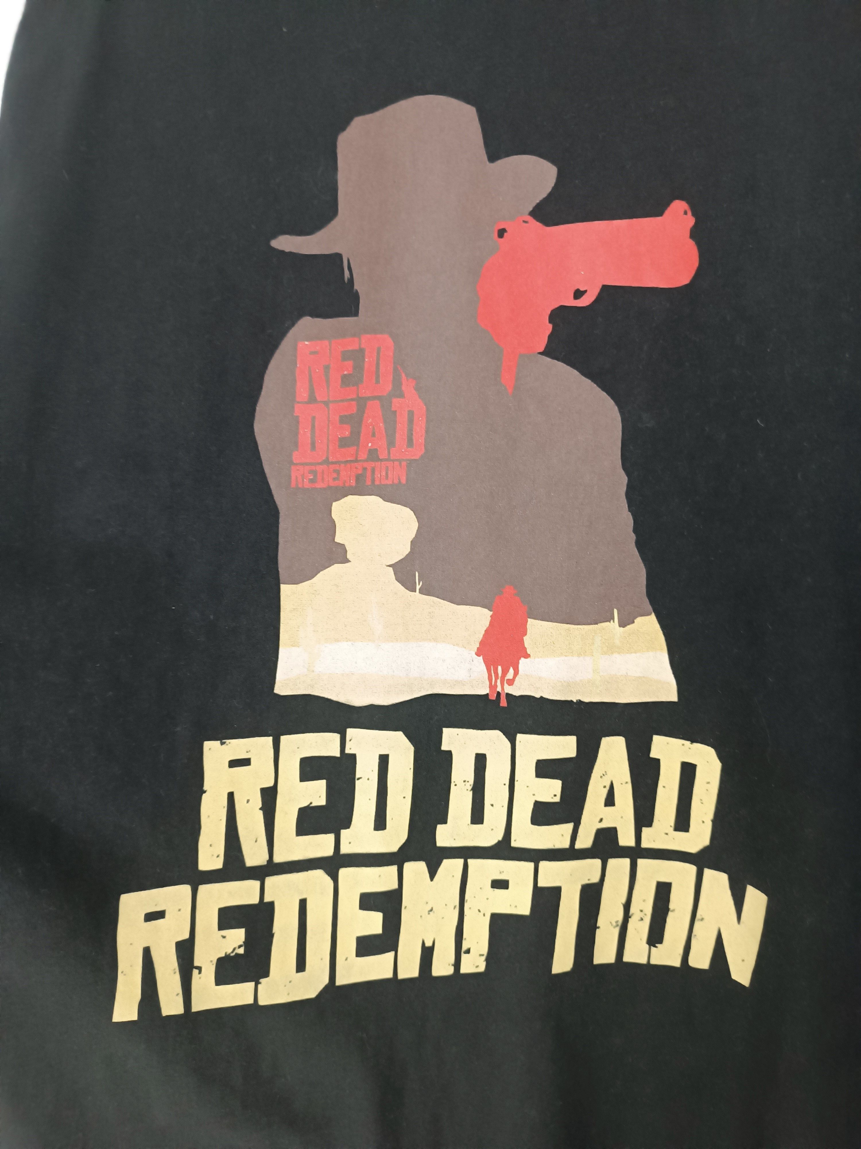 Playstation VINTAGE RED DEAD REDEMPTION TEE GAMES COWBOY ZOMBIE HORROR Size US XL / EU 56 / 4 - 9 Thumbnail