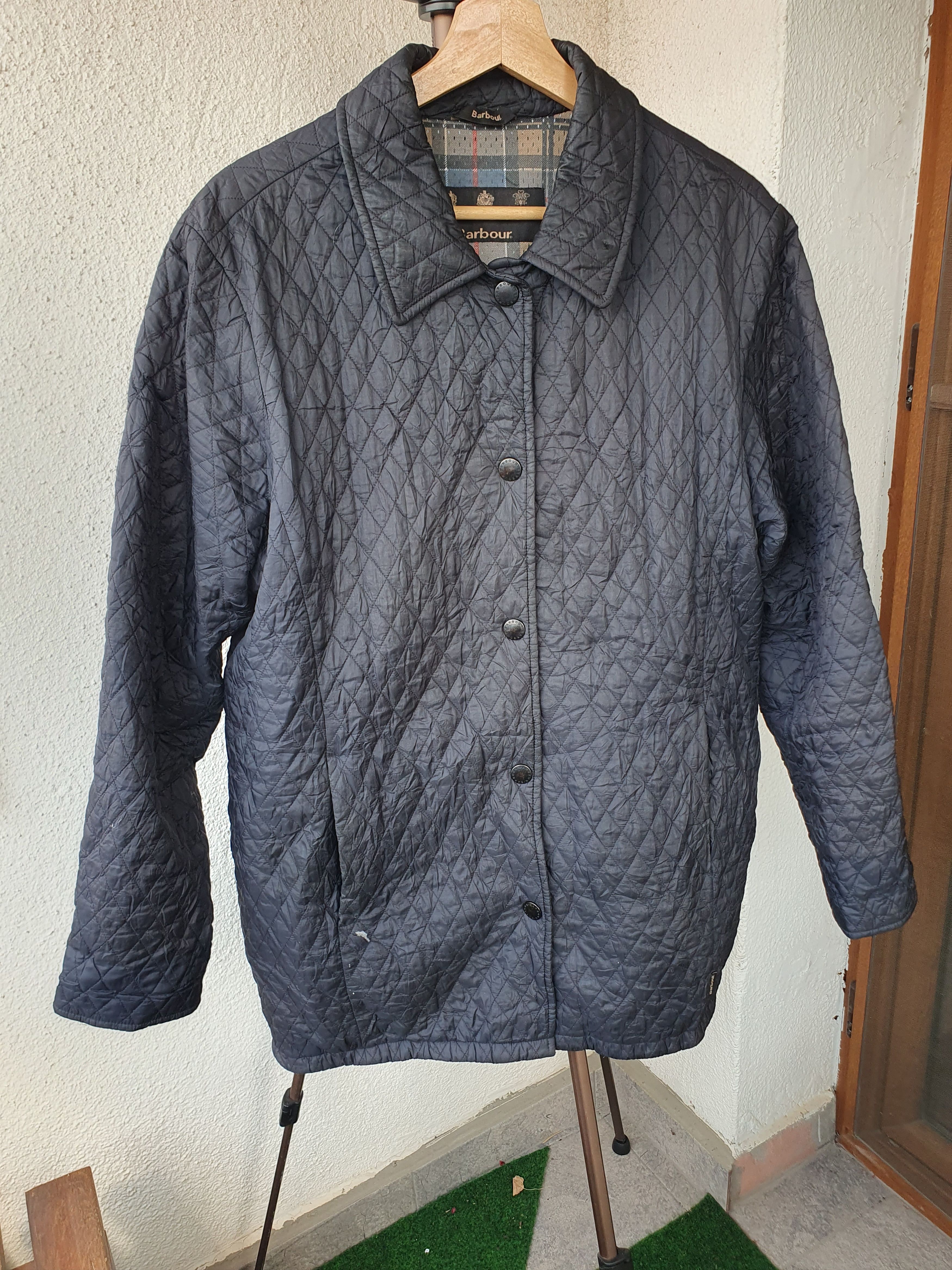 Barbour Barbour Tailored Flyweight Quilted Jacket L214 sz US10/UK14 Size L / US 10 / IT 46 - 6 Thumbnail
