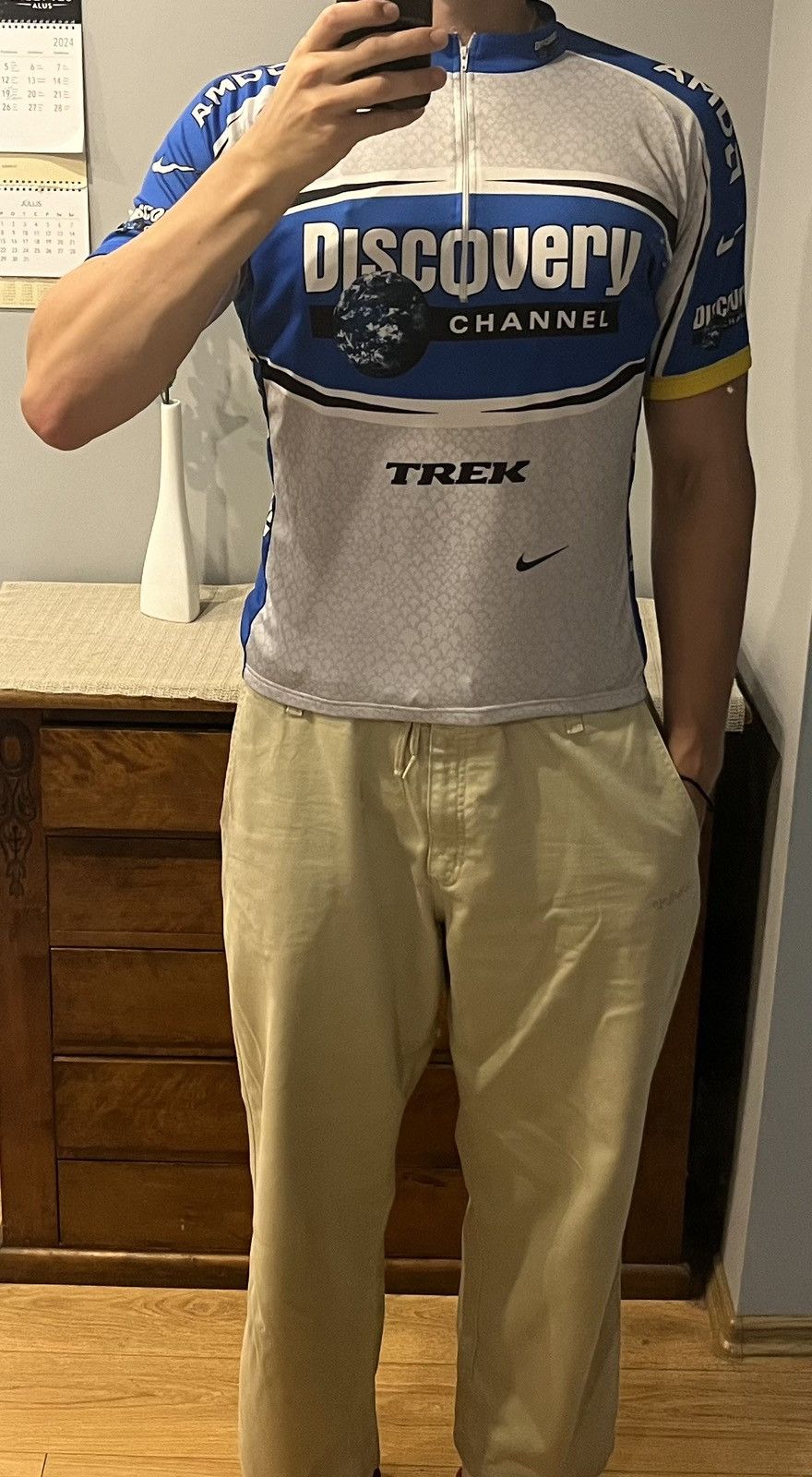 Vintage nike Discovery Channel Pro Cycling Team - 2005 🚴‍♂️ jersey Size US L / EU 52-54 / 3 - 2 Thumbnail