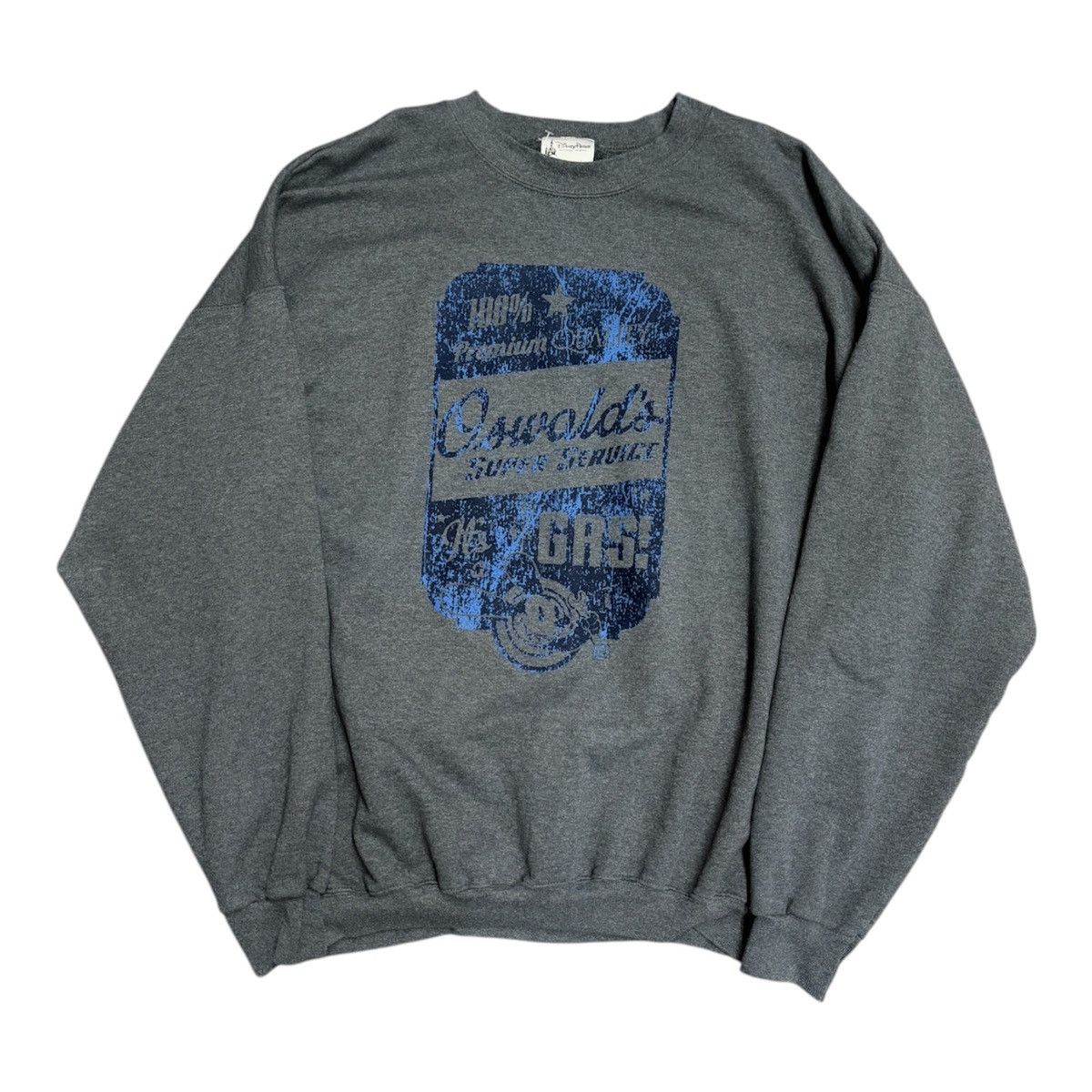Disney × Vintage Vintage 90s Disney Grey Crewneck Sweatshirt Men Size XL Size US XL / EU 56 / 4 - 1 Thumbnail