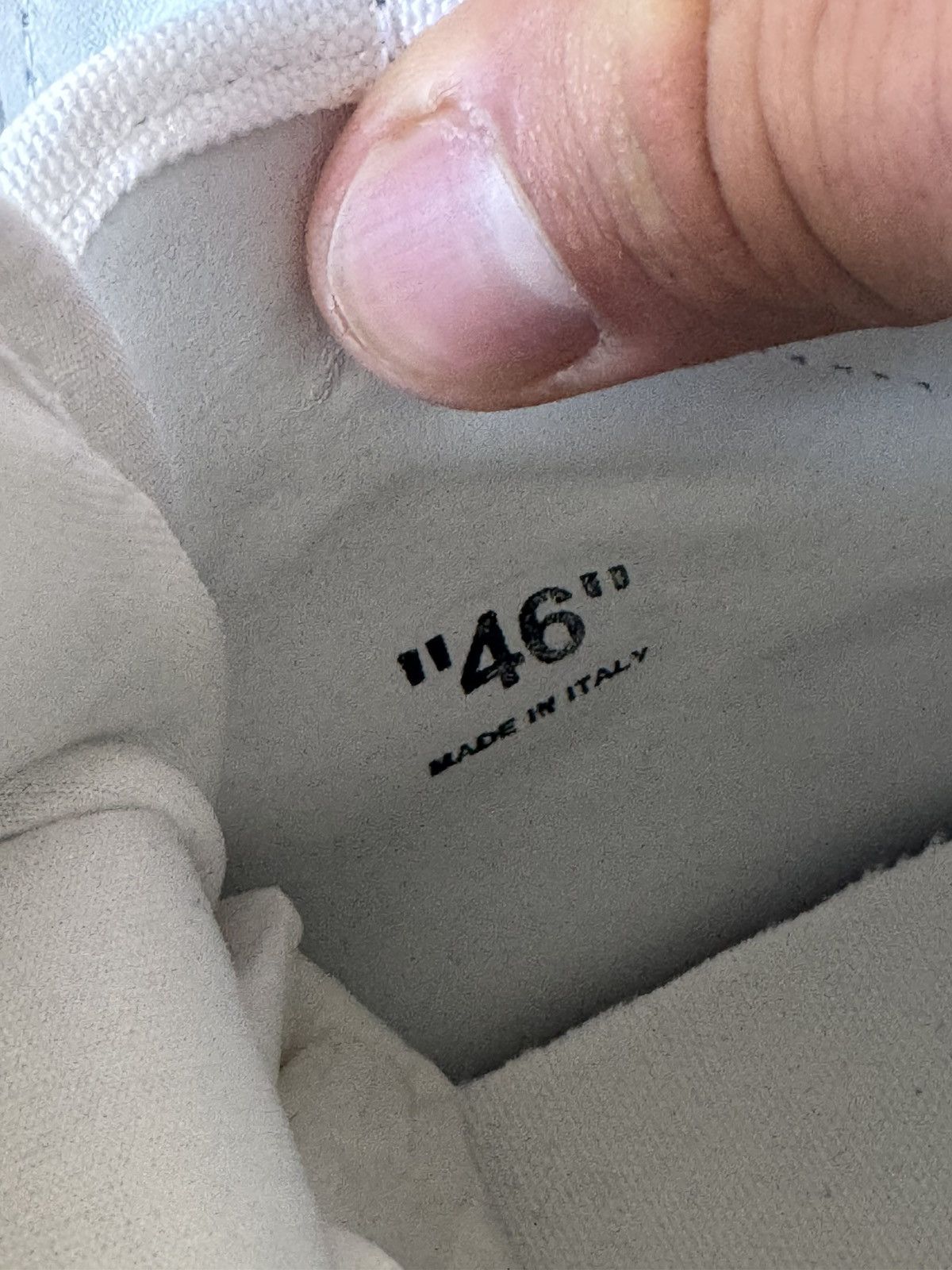 Off-White 3.0 OFF COURT CALF LEATHER WHITE BLACK Size US 13 / EU 46 - 11 Thumbnail
