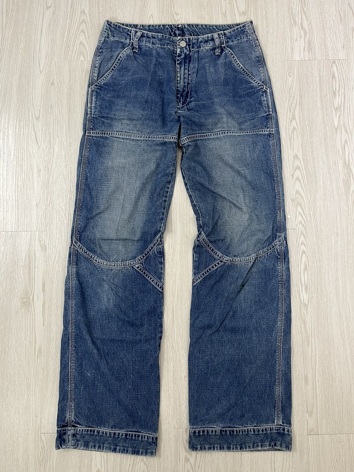 Diesel Diesel Double Knee Loose Jeans | Grailed