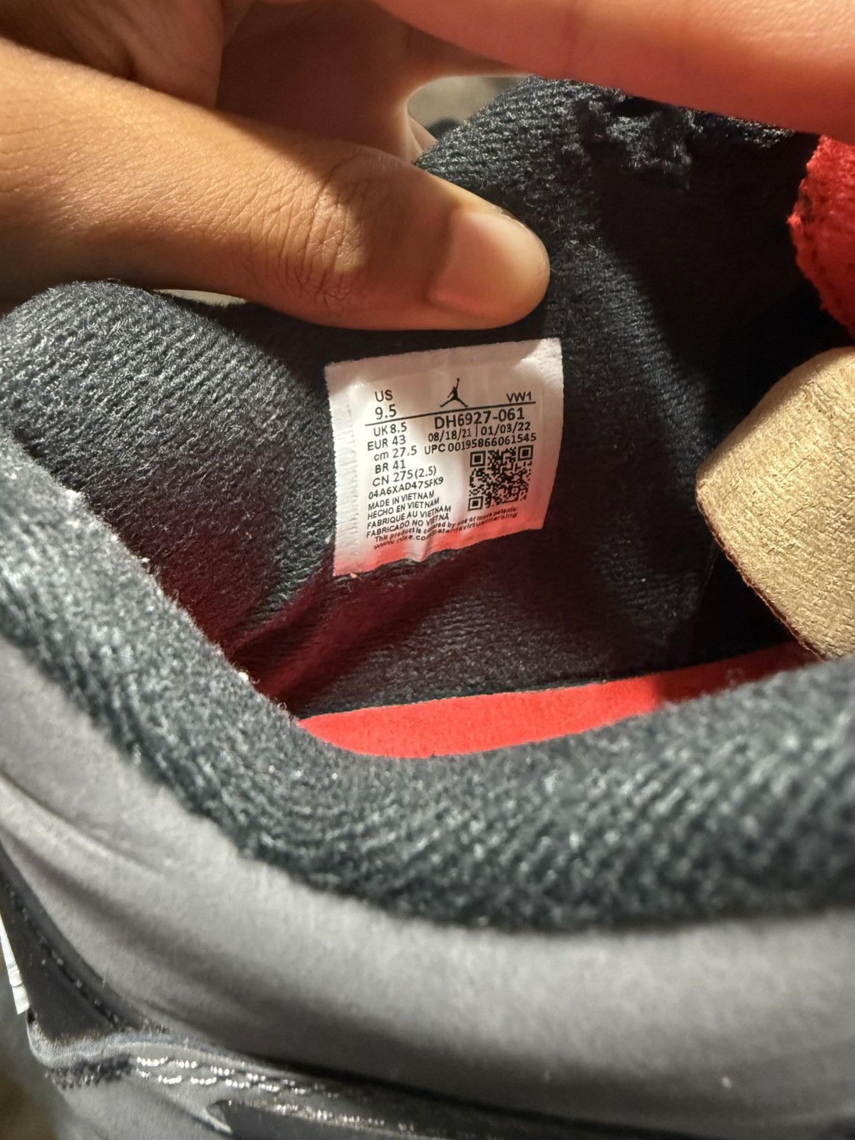 Jordan Brand Jordan 4 Infrared Size US 9.5 / EU 42-43 - 5 Thumbnail