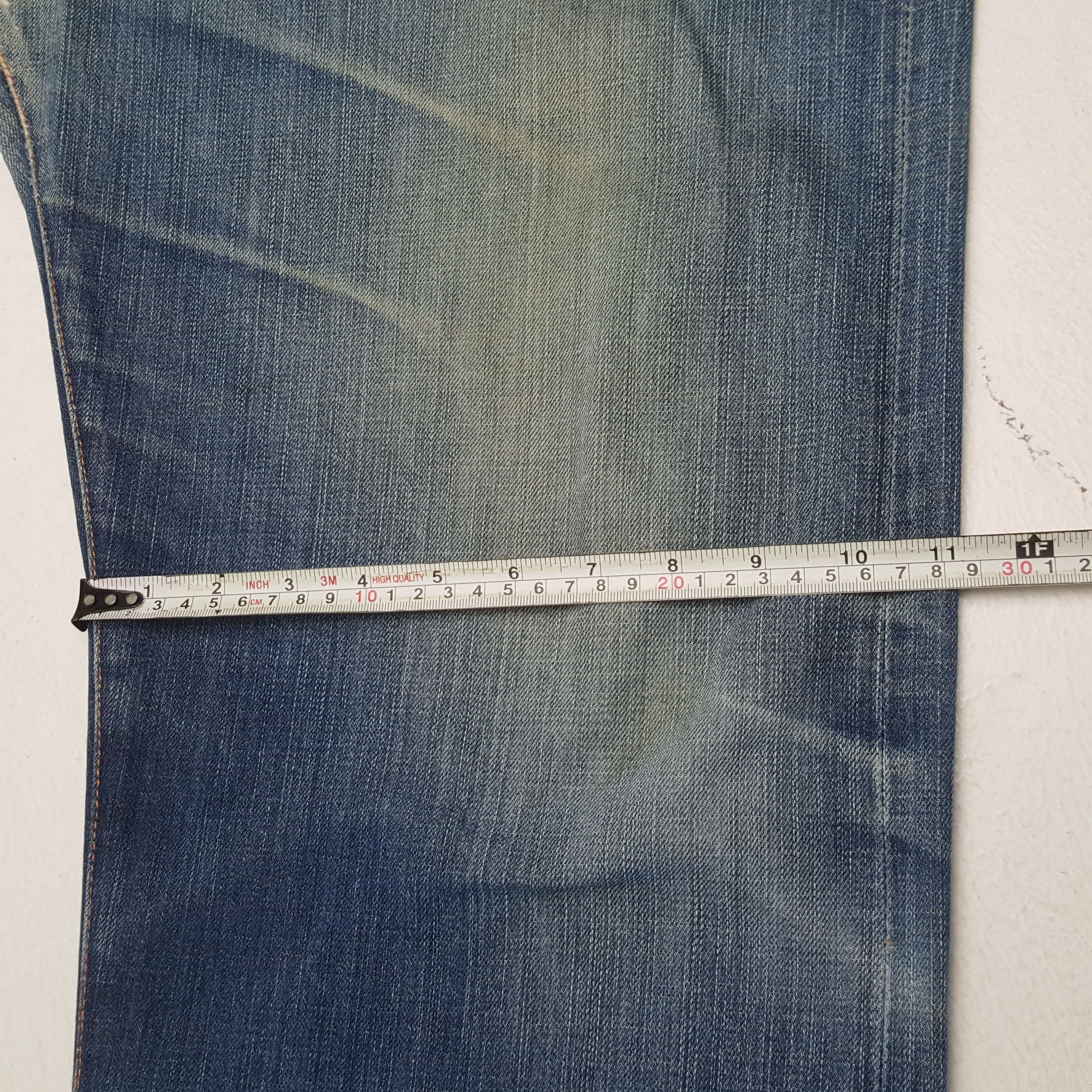 Evisu × Japanese Brand × Vintage Vintage EVISU Japanese Brand Daicock Custom Distressed Jeans Size US 36 / EU 52 - 10 Thumbnail