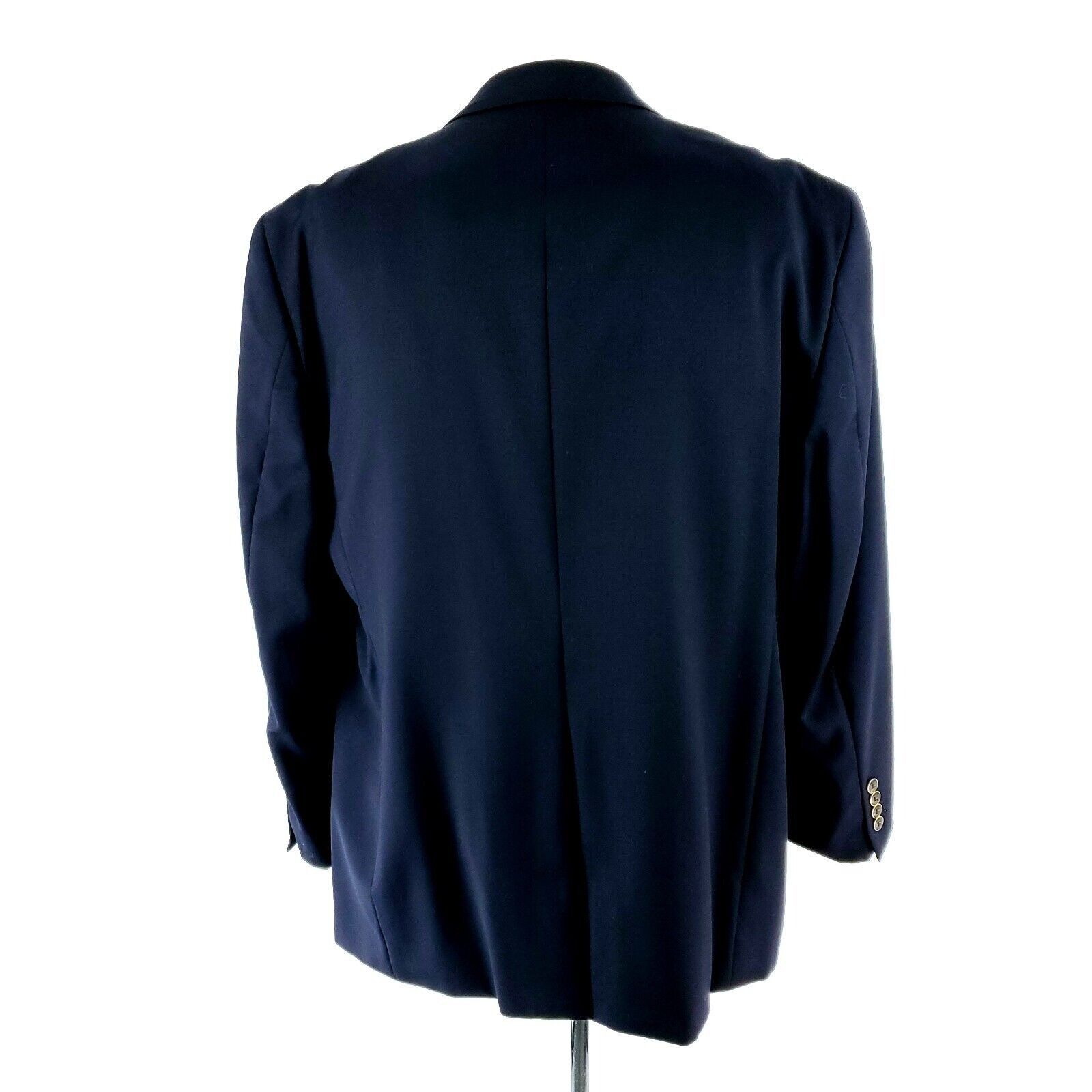 Joseph & Feiss Joseph Feiss Wool 2 Button Blazer 42R Blue Classic Fit Tagge Size 42R - 5 Thumbnail
