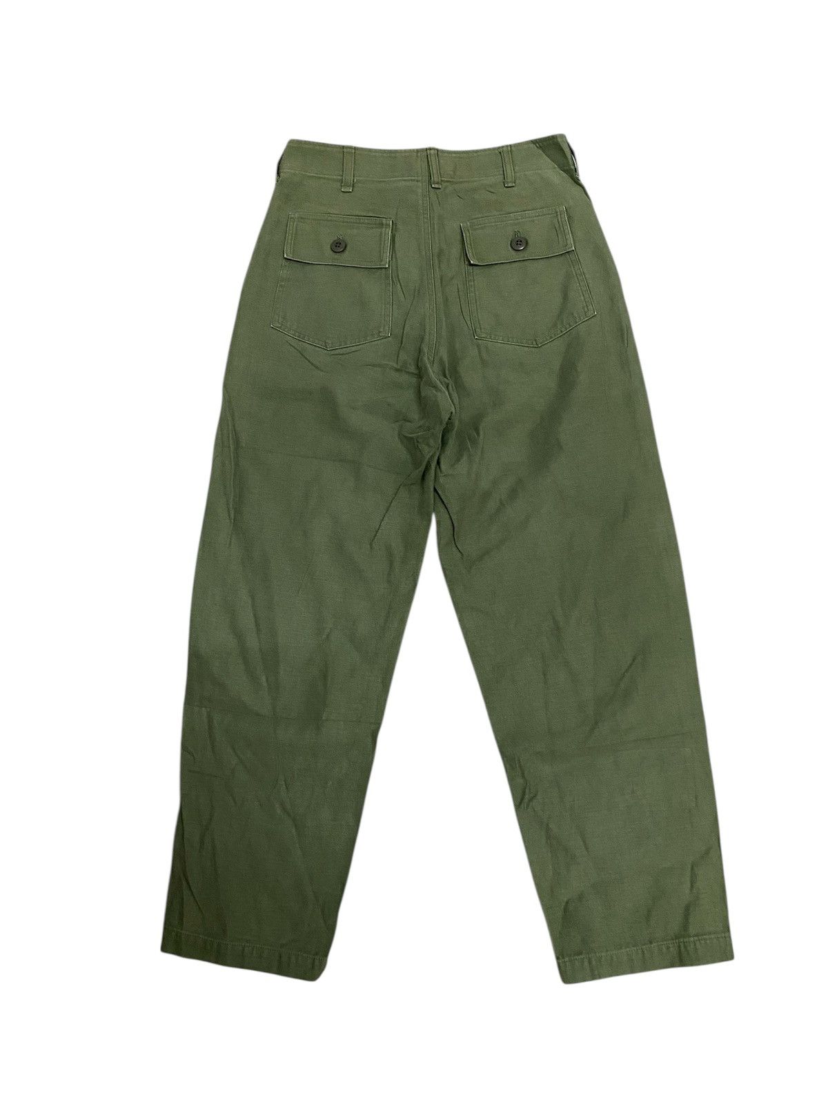 Japanese Brand Vintage The Shinzone tokyo city pants olive green Size US 28 / EU 44 - 2 Thumbnail