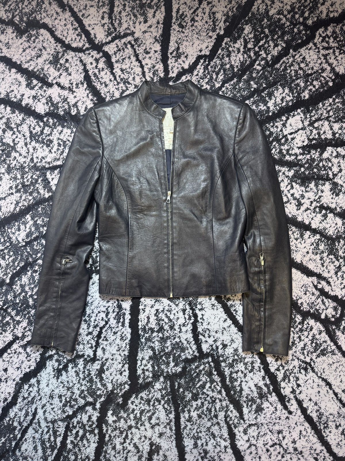 Women Leather Jacket ( John Richmond ) 42 IT