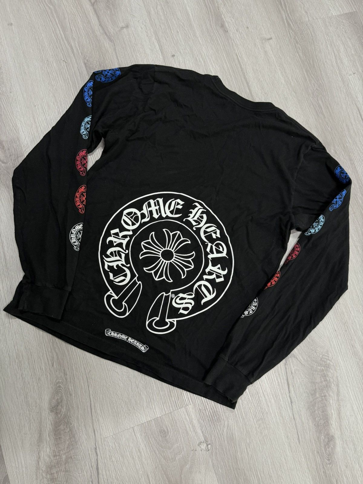 Chrome Hearts Multicolor Horseshoe T Shirt Black | Grailed