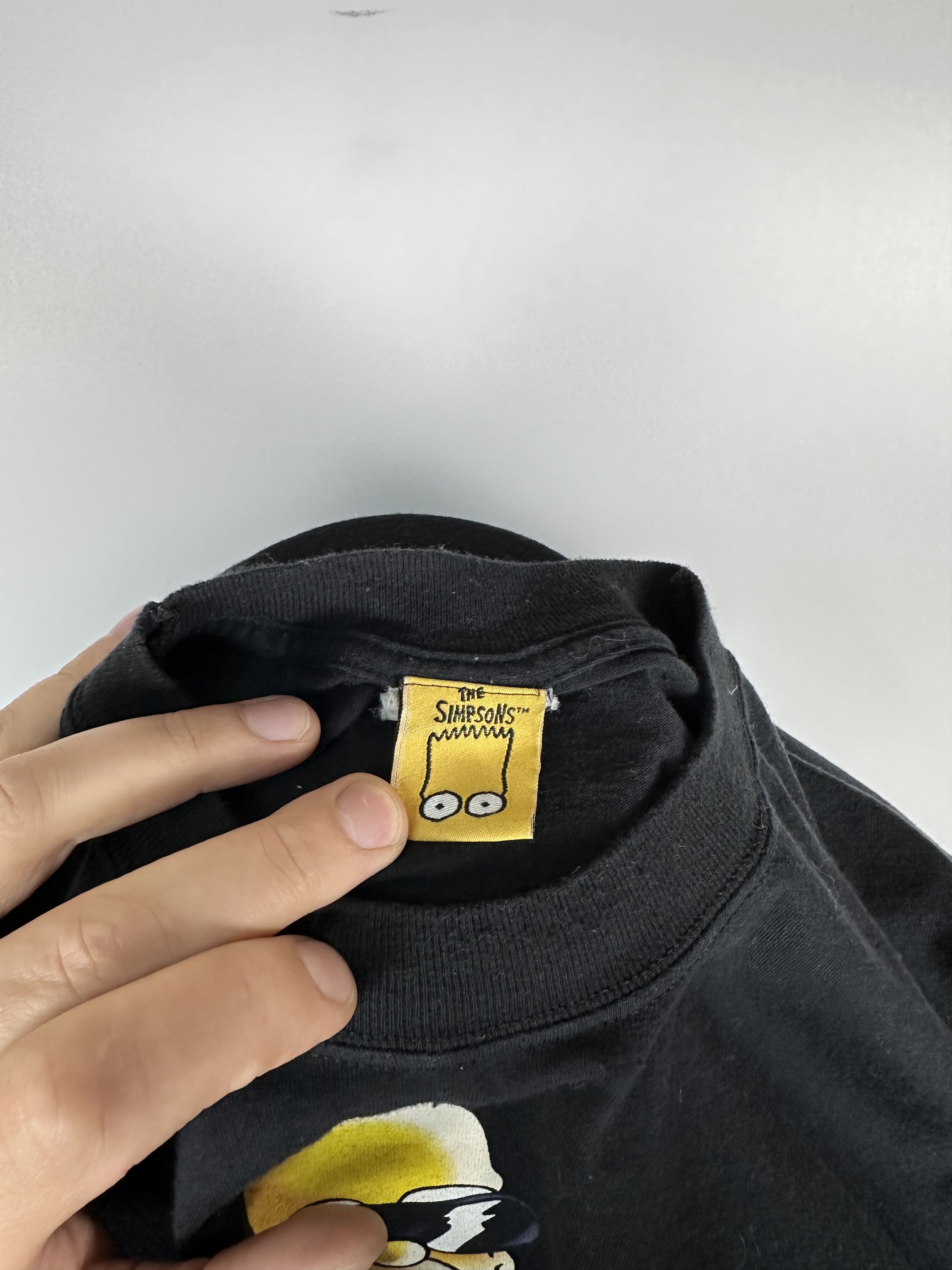 The Simpsons × Vintage The Simpsons Men in Black 2000 Vintage Black T-shirt Size L Size US L / EU 52-54 / 3 - 8 Thumbnail