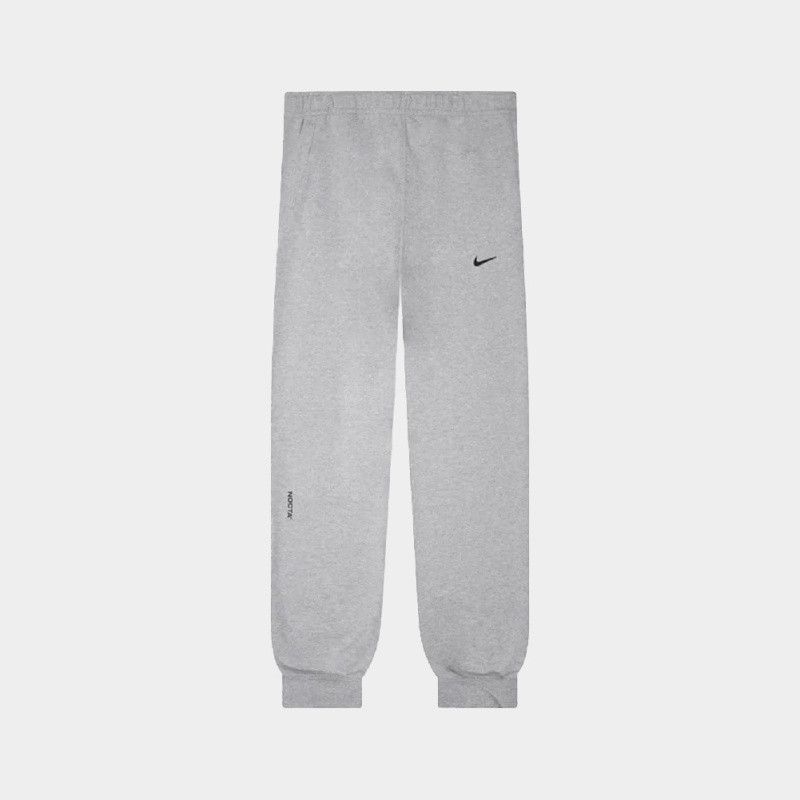 image of Drake x Nike Nocta Fleece Pants in Dark Grey Heather, Men's (Size 30)