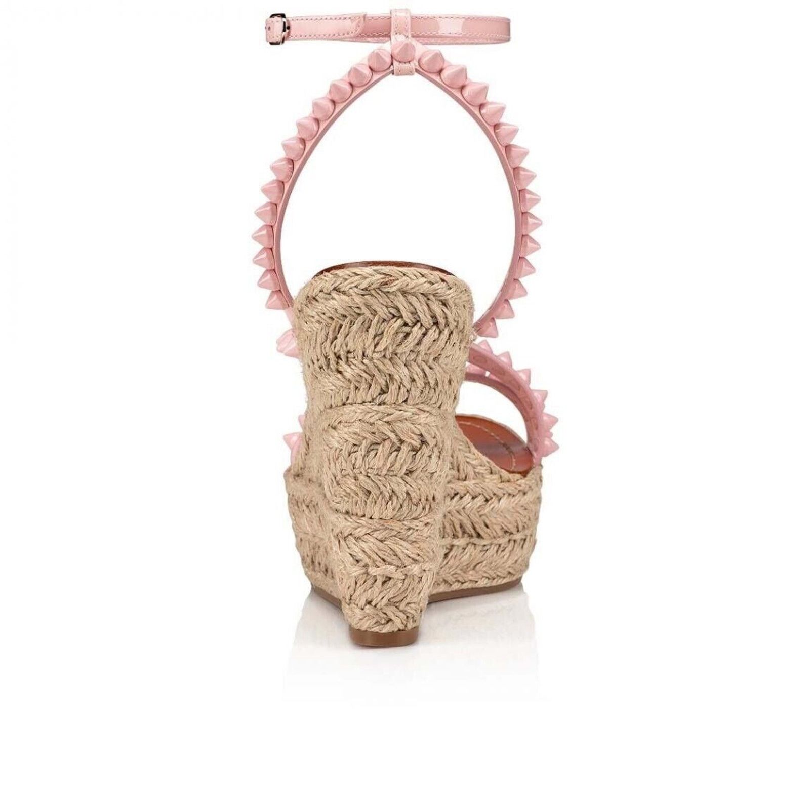 Christian Louboutin Mafaldina Zeppa 120 Rosy Pink Platform Wedge Sandal 41 Size US 11 / IT 41 - 11 Thumbnail