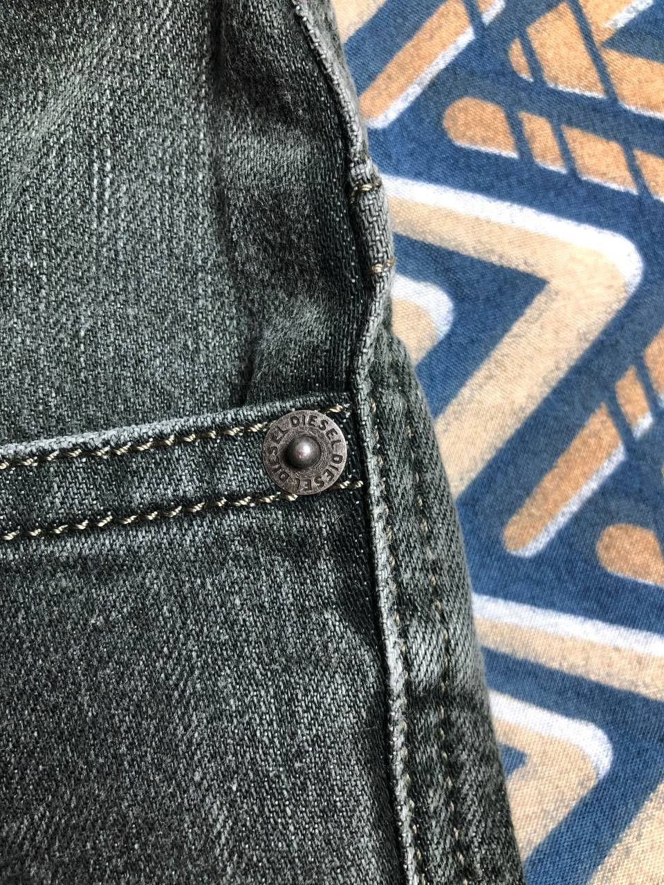 Diesel × Vintage Vintage Y2K Diesel THOMMRE-SP denim faded stretwear style Size US 32 / EU 48 - 12 Thumbnail