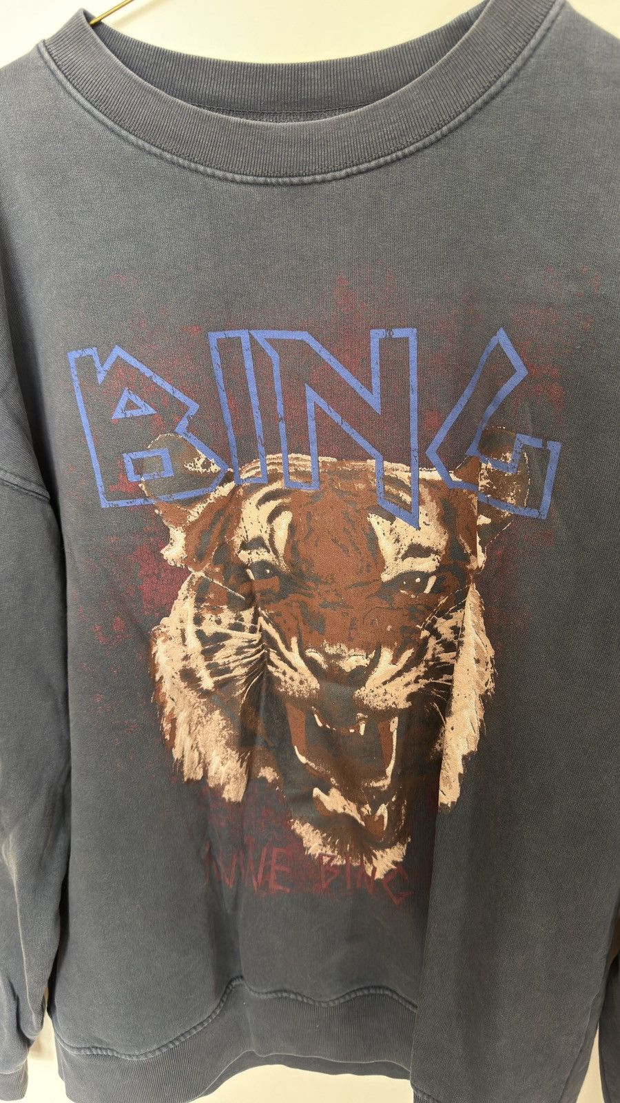 Anine Bing Vintage Tiger Sweatshirt Size M / US 6-8 / IT 42-44 - 2 Thumbnail