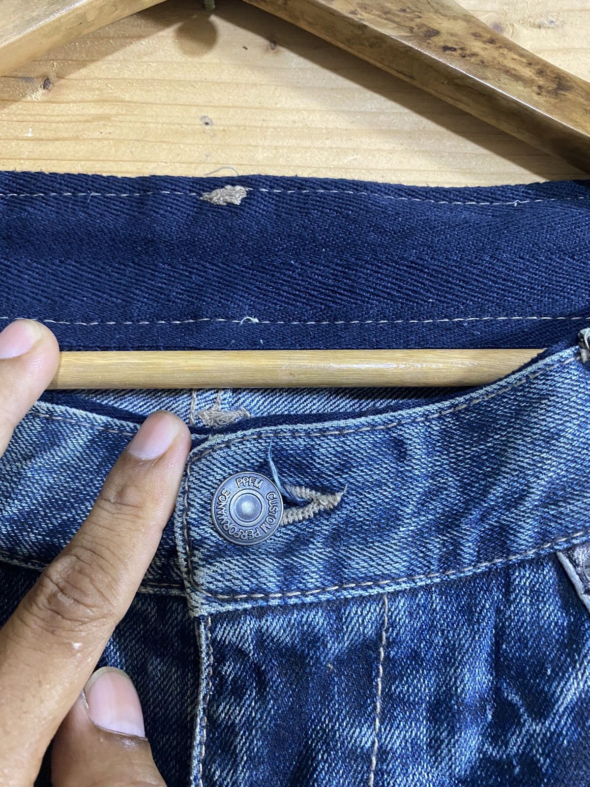 PPFM ppfm bondage jeans pants Size US 34 / EU 50 - 5 Thumbnail