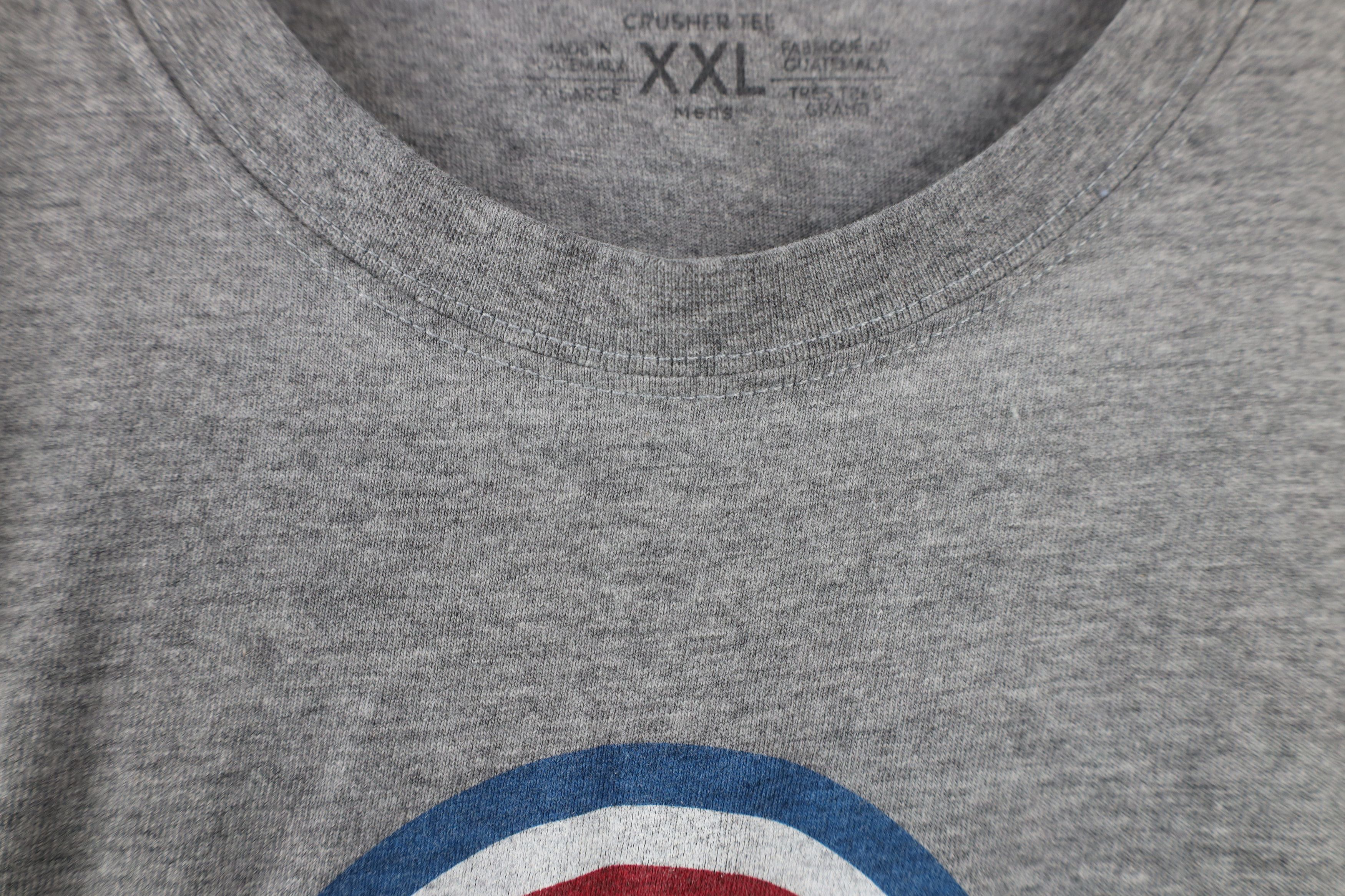 Life is Good × Vintage Life Is Good Bullseye Short Sleeve T-Shirt Heather Gray Size US XXL / EU 58 / 5 - 7 Thumbnail