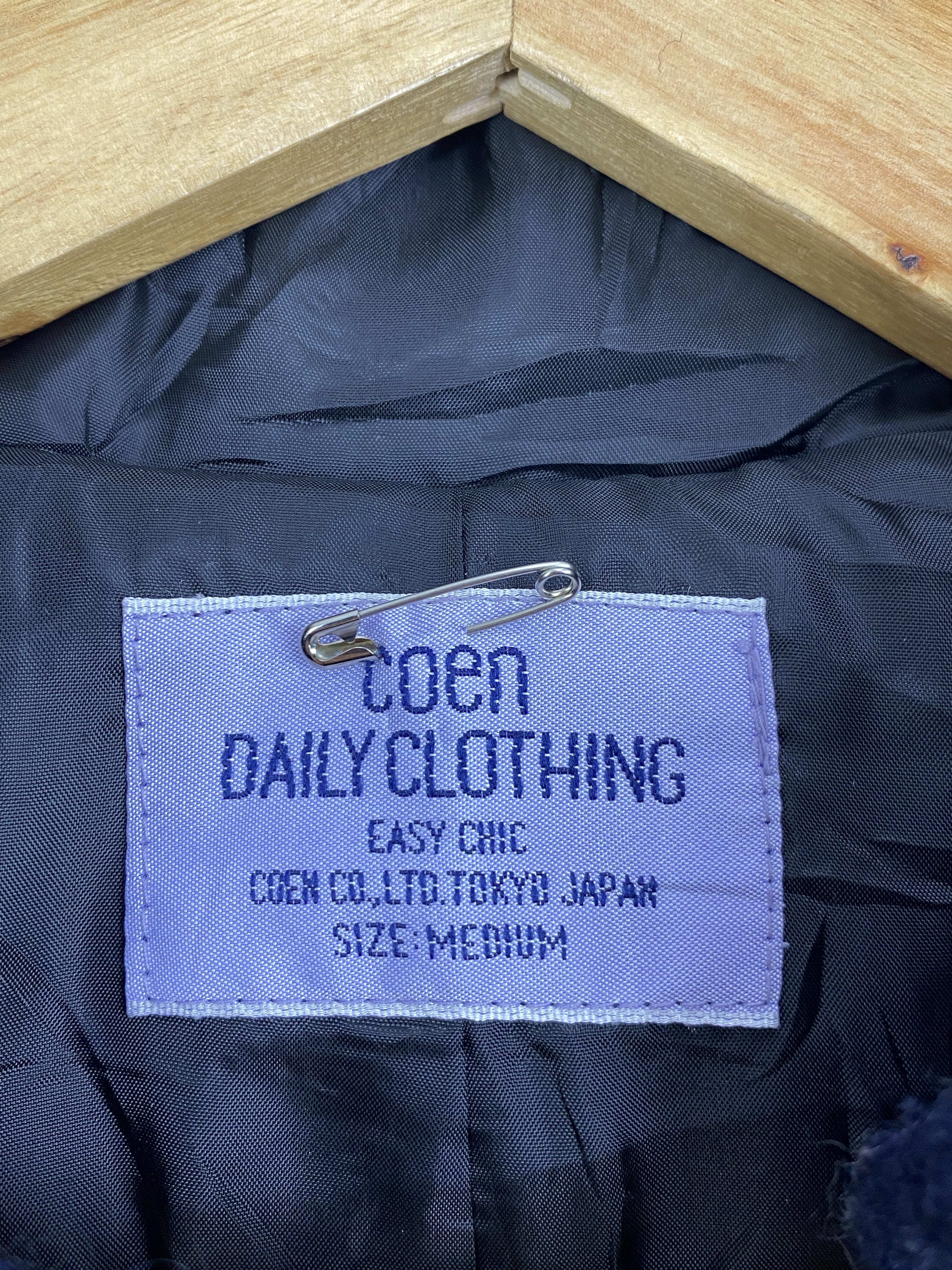 Japanese Brand Vintage Japanese Brand Duffle Coat Wool Hooded Jacket JA0072 Size US M / EU 48-50 / 2 - 5 Thumbnail