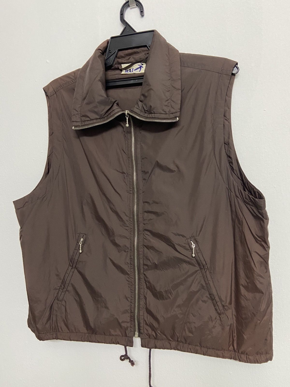 Hai Sporting Gear × Issey Miyake × Japanese Brand Hai Sporting Gear Puffer Vest Jacket Size US M / EU 48-50 / 2 - 2 Thumbnail