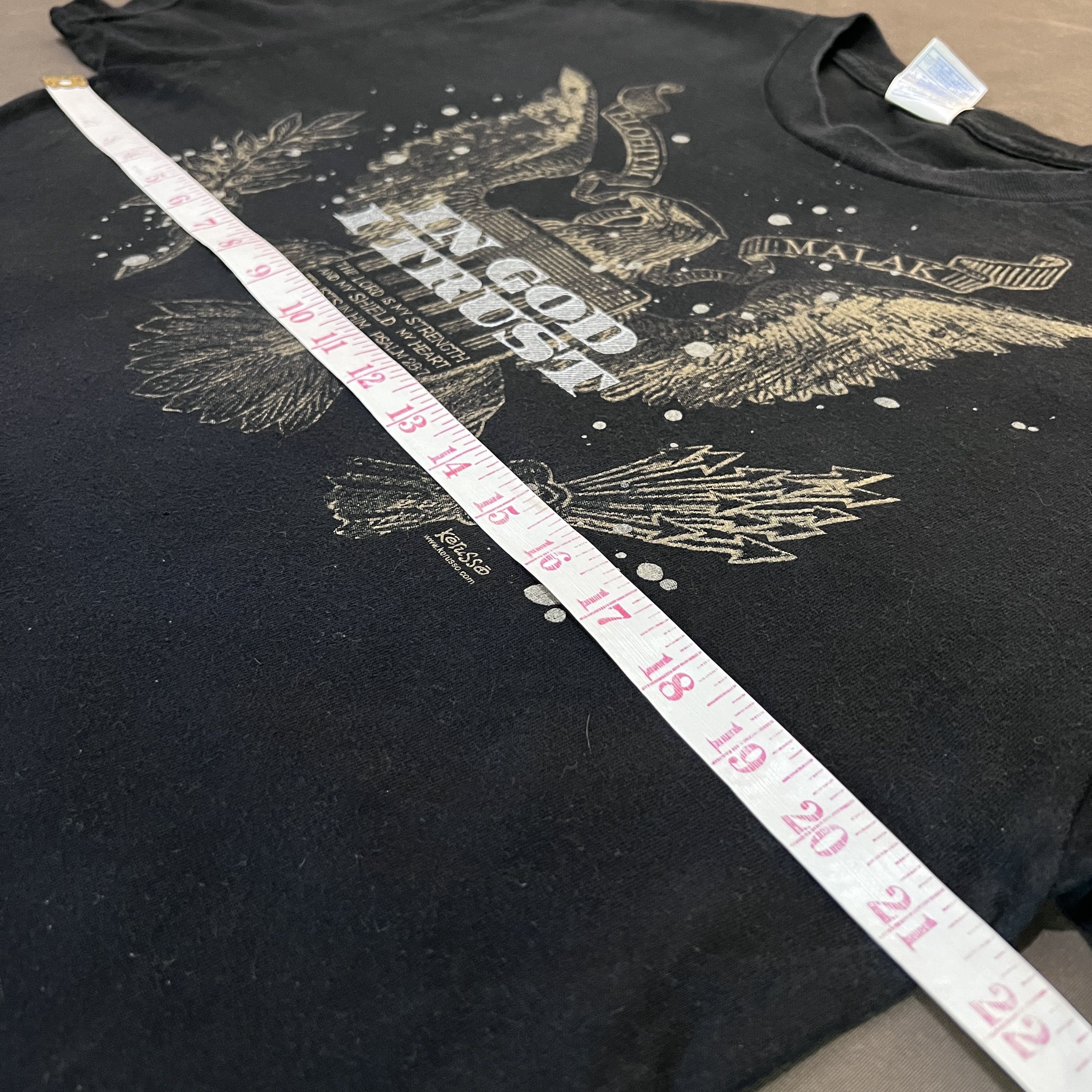 Vintage Vintage Y2K In God I Trust Jesus Holy Bible Tee Size US L / EU 52-54 / 3 - 8 Thumbnail