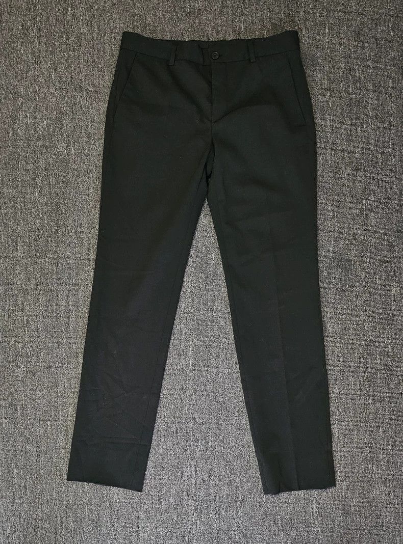 Balenciaga Balenciaga Wool Casual Black Trousers-yf Size US 36 / EU 52 - 1 Thumbnail