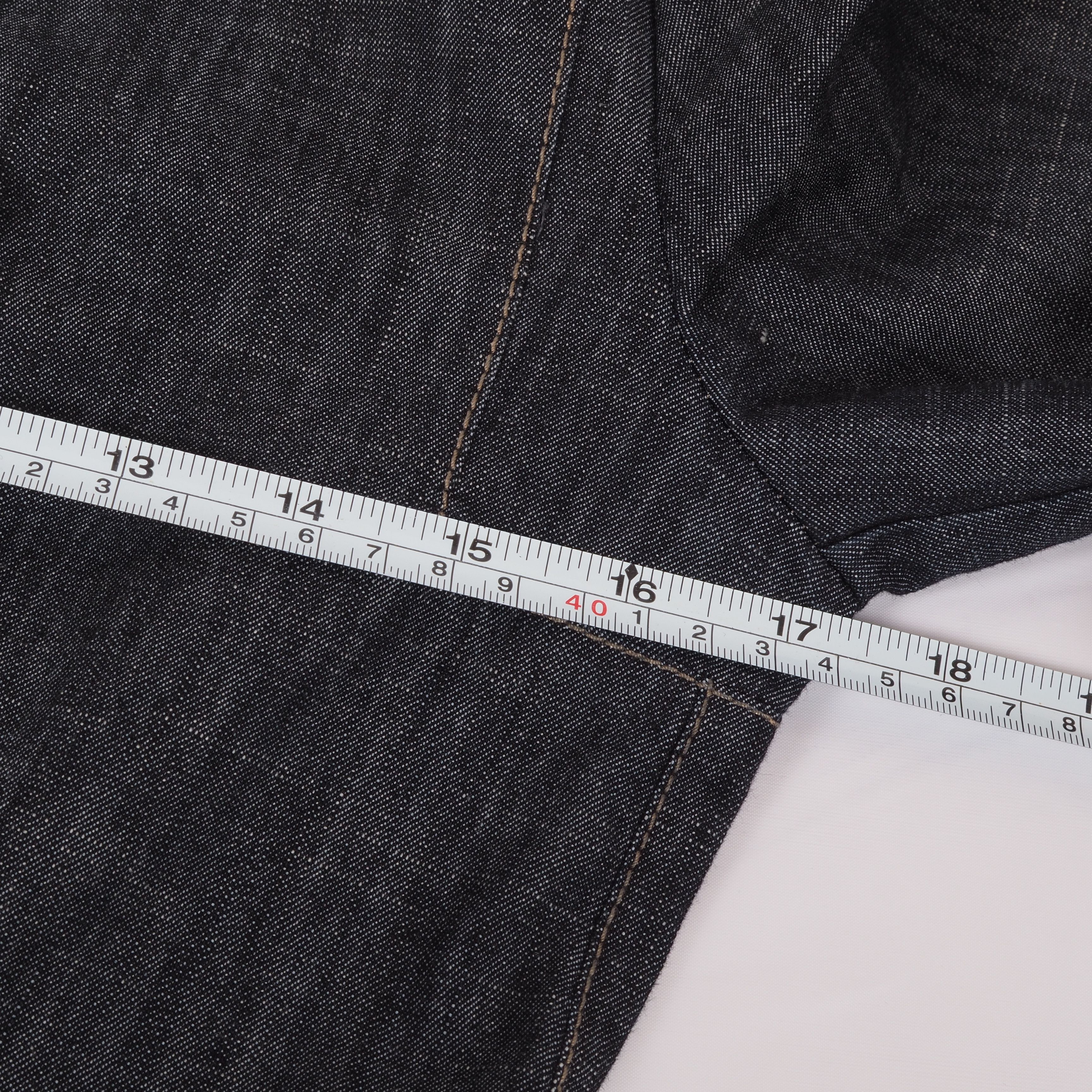 Marithe + Francois Girbaud Marithe Francois Girbaud Vintage Denim Blazer Jacket Size S / US 4 / IT 40 - 10 Thumbnail