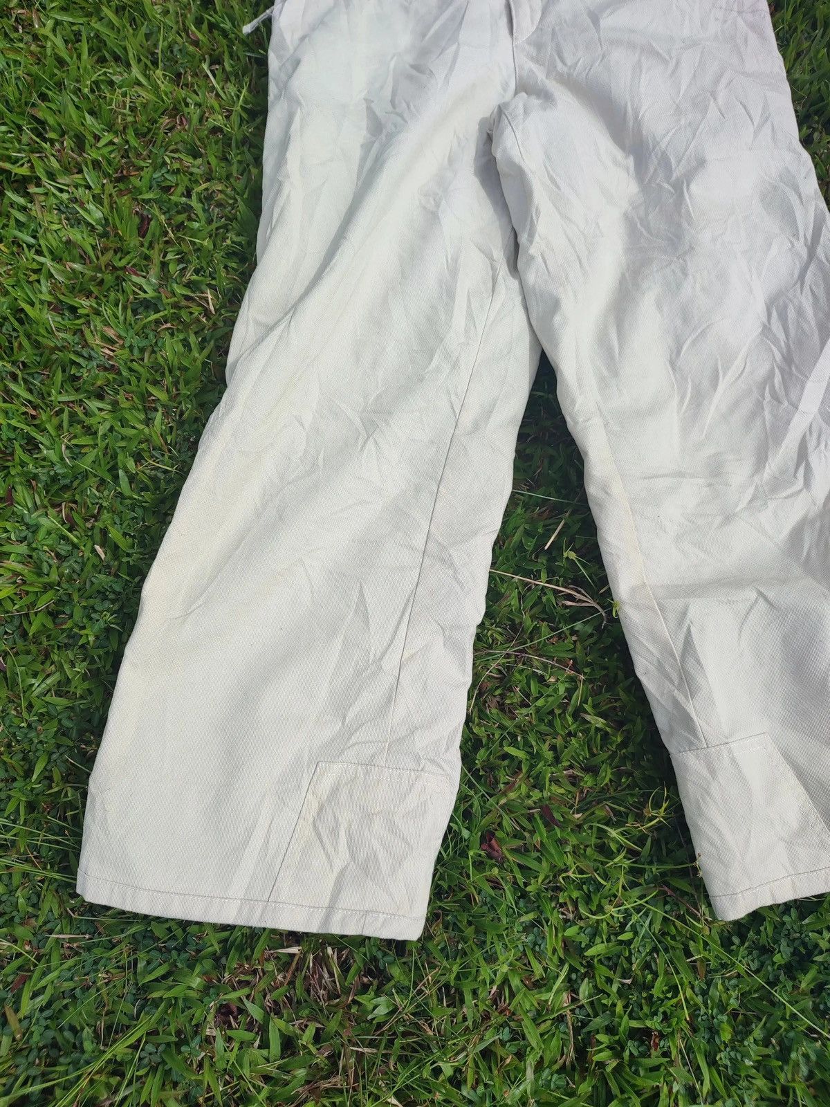 Ellesse × Vintage Ellesse Vintage Snow Pants – Ivory Insulated Ski Trousers Size US 30 / EU 46 - 6 Thumbnail