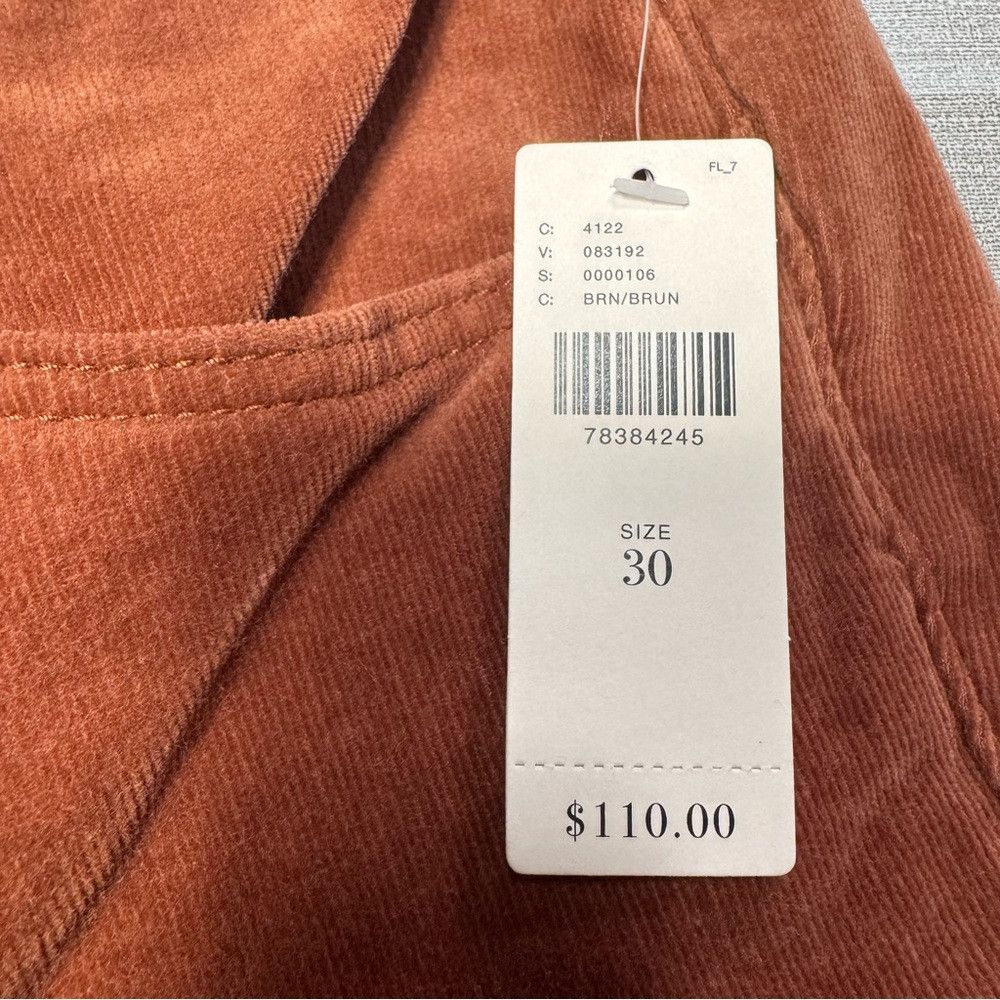 Anthropologie NWT New $110 Anthropologie Pilcro High Rise Skinny Corduroy Size 30" / US 8 / IT 44 - 7 Thumbnail