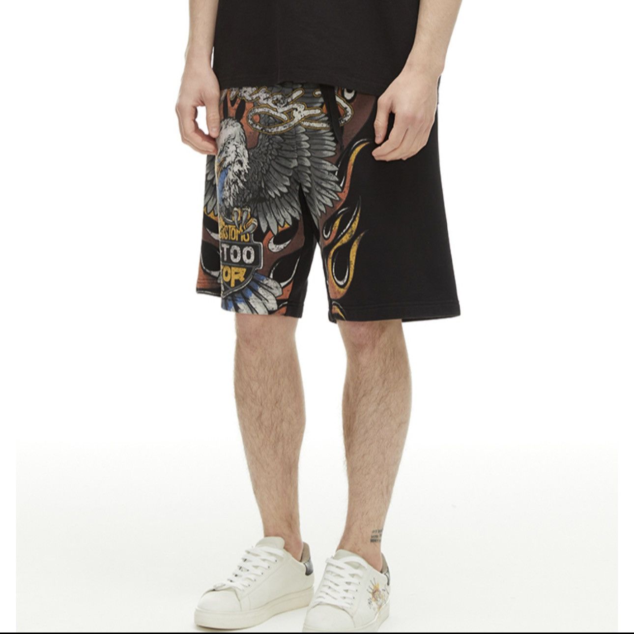 Gangster Street Eagle Shorts
