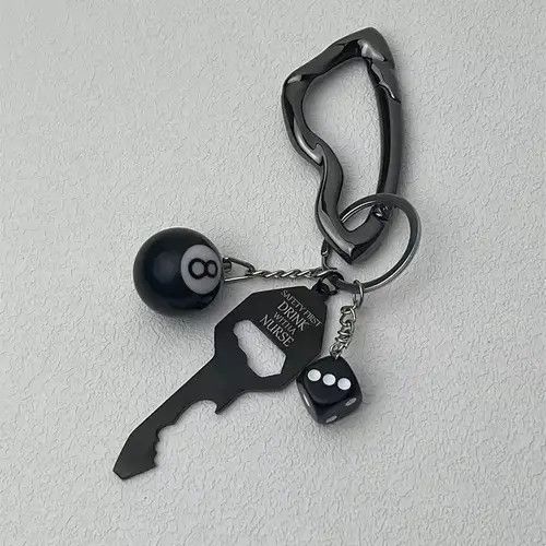 VIBE Black Jeans Carabiner with Accessories and Bottle Opener Size ONE SIZE - 3 Thumbnail