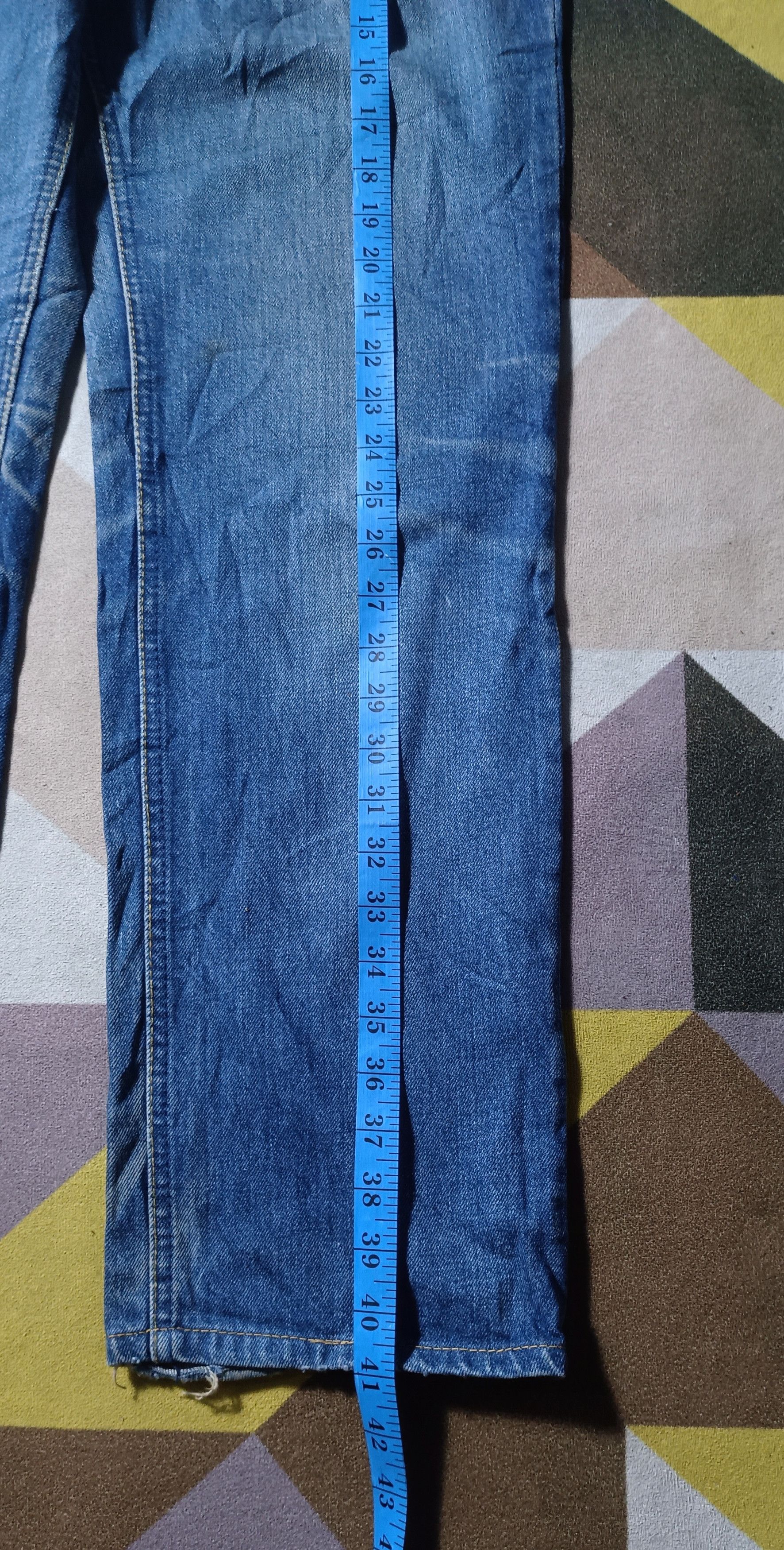Lee Vintage Lee Riders ®MR Talon Zipper Denim Size US 29 - 16 Thumbnail