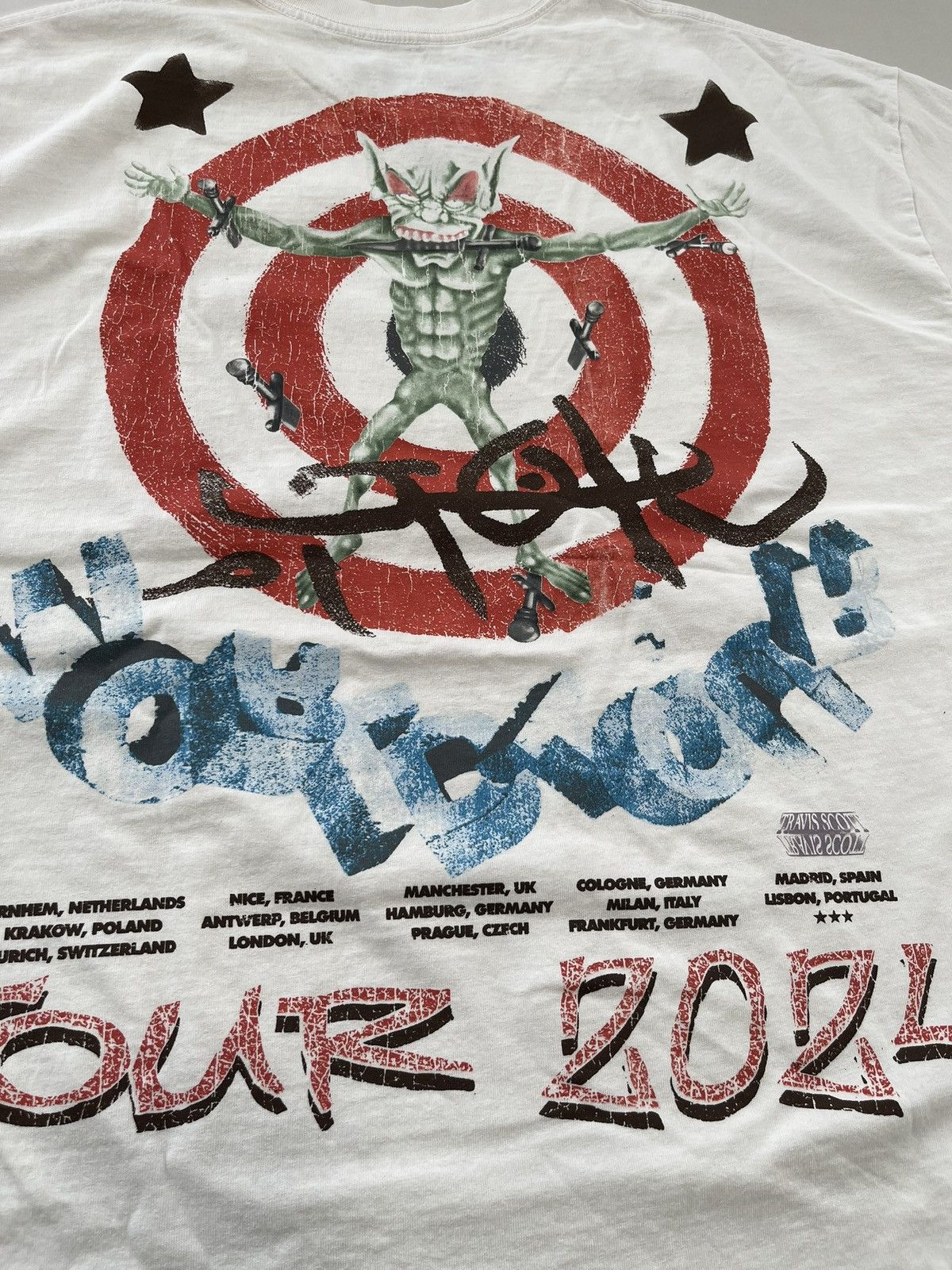 Travis Scott Travis Scott Circus Maximus Euro 2024 Tour Merch Shirt 2XL Size US XXL / EU 58 / 5 - 4 Thumbnail