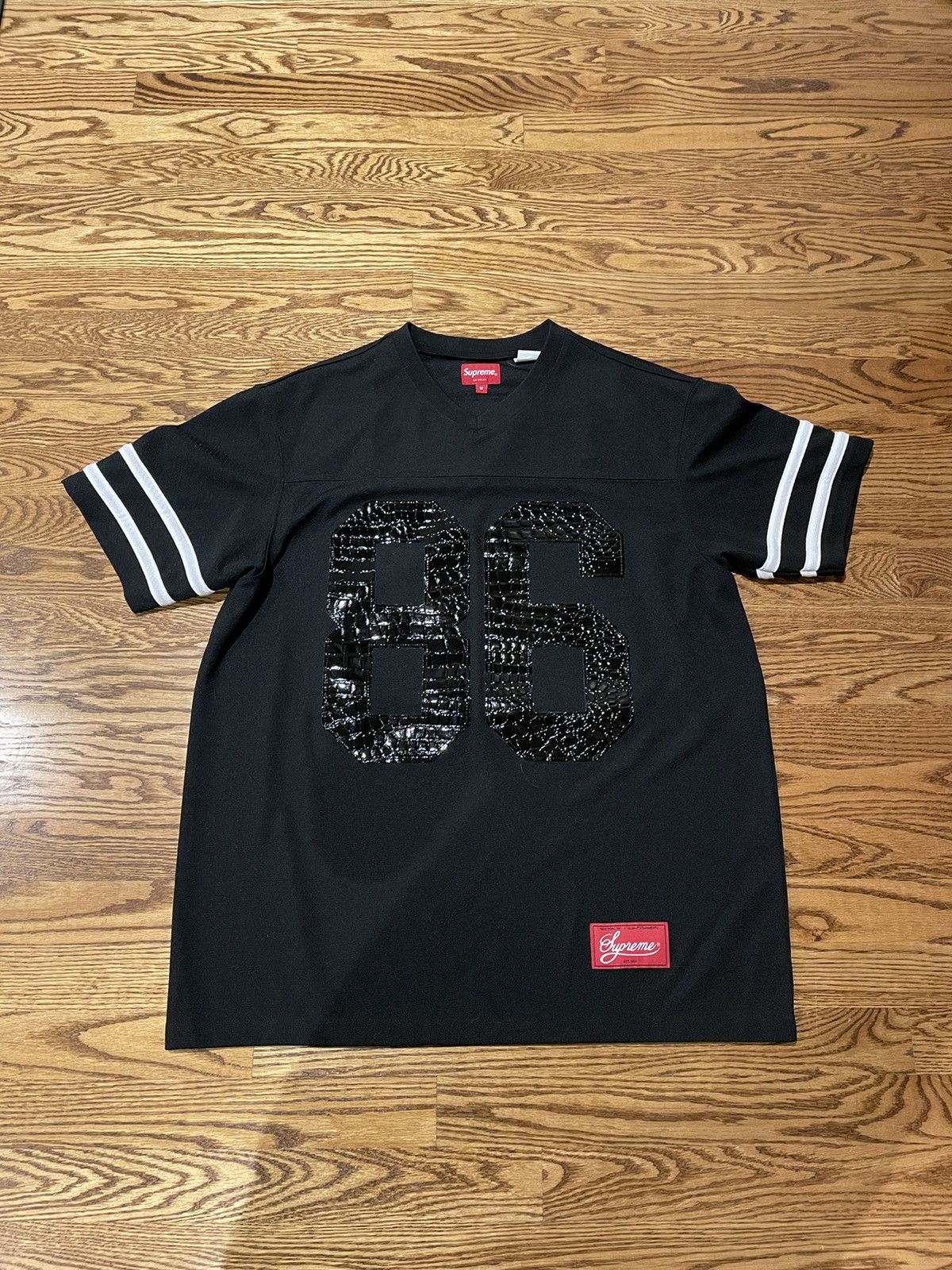 Supreme Supreme Faux Croc Football Jersey | Grailed