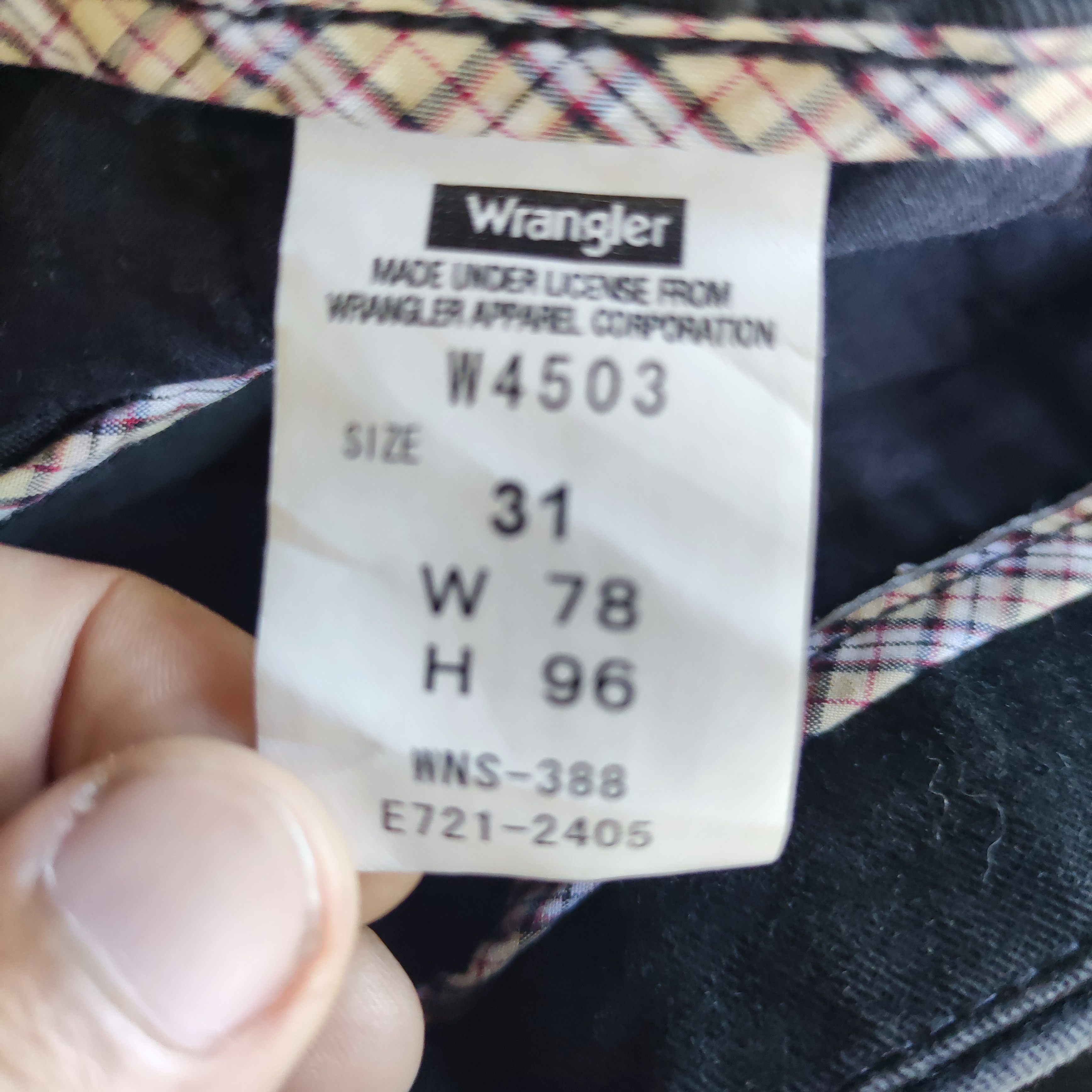 Wrangler Vintage Wrangler Brand Straight Cut Casual Pants Size US 31 - 7 Thumbnail