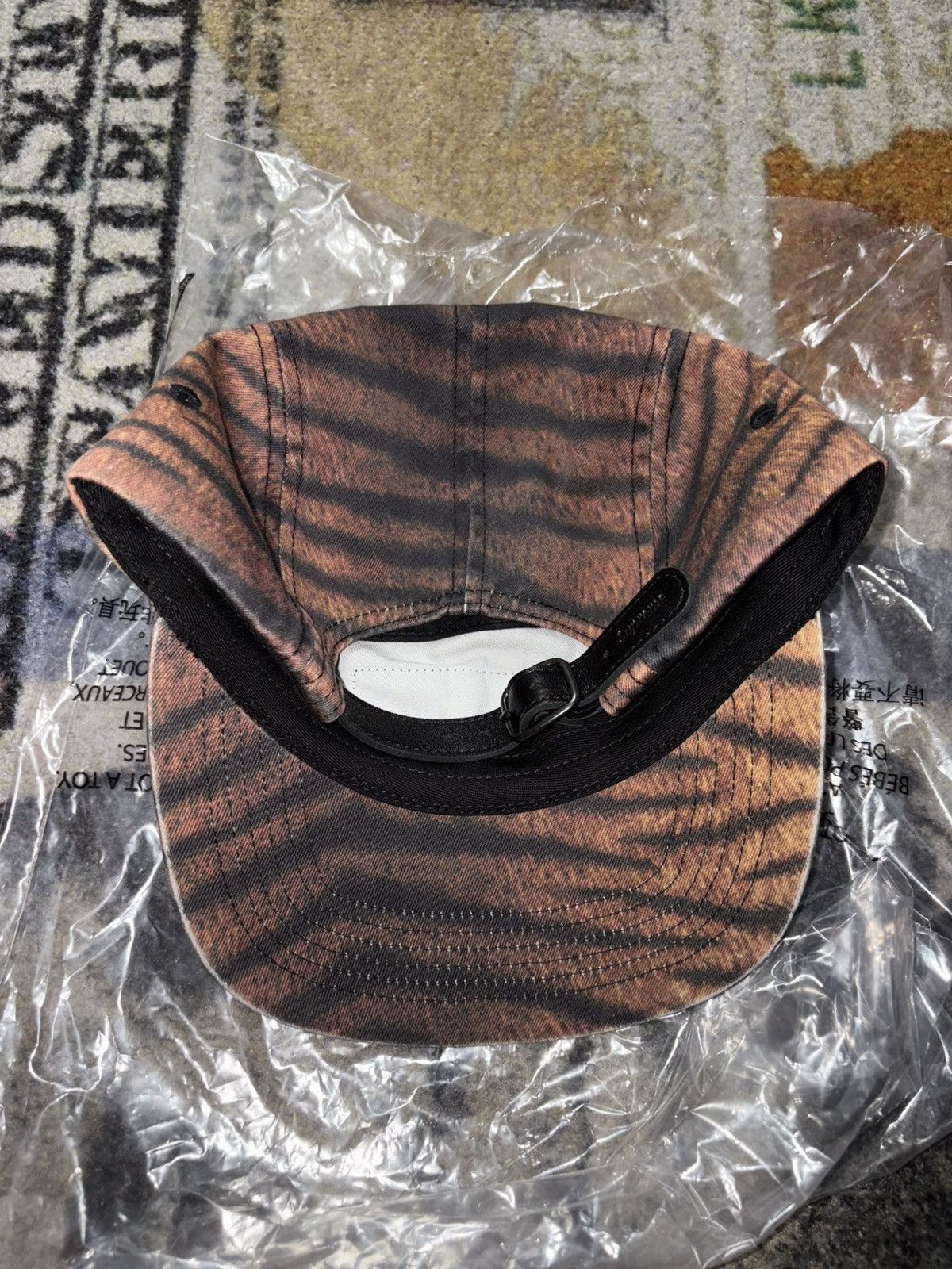 【新品】Supreme Washed Chino Twill Cap タイガー SUPREME シュプリーム 25FW Washed Chino Twill Camp Cap Tiger