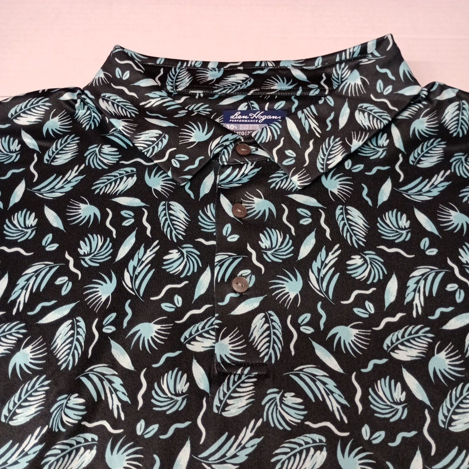 Other Ben Hogan Polo Shirt Mens Size 3XL 54/56 Floral Print UPF 15 Size US XXL / EU 58 / 5 - 2 Thumbnail