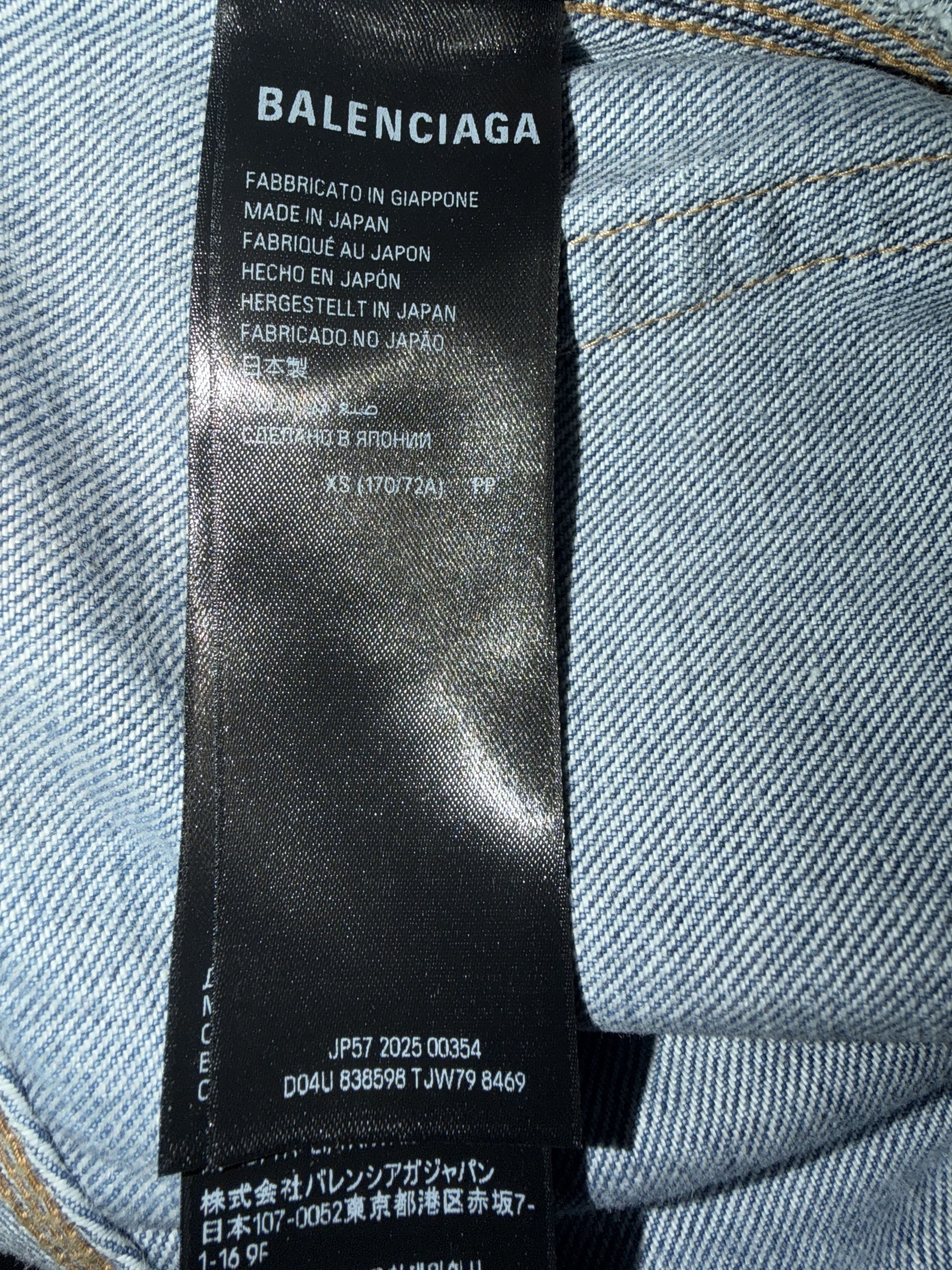 Balenciaga Baggy Vintage Cargo Denim Shorts Size US 28 / EU 44 - 8 Thumbnail