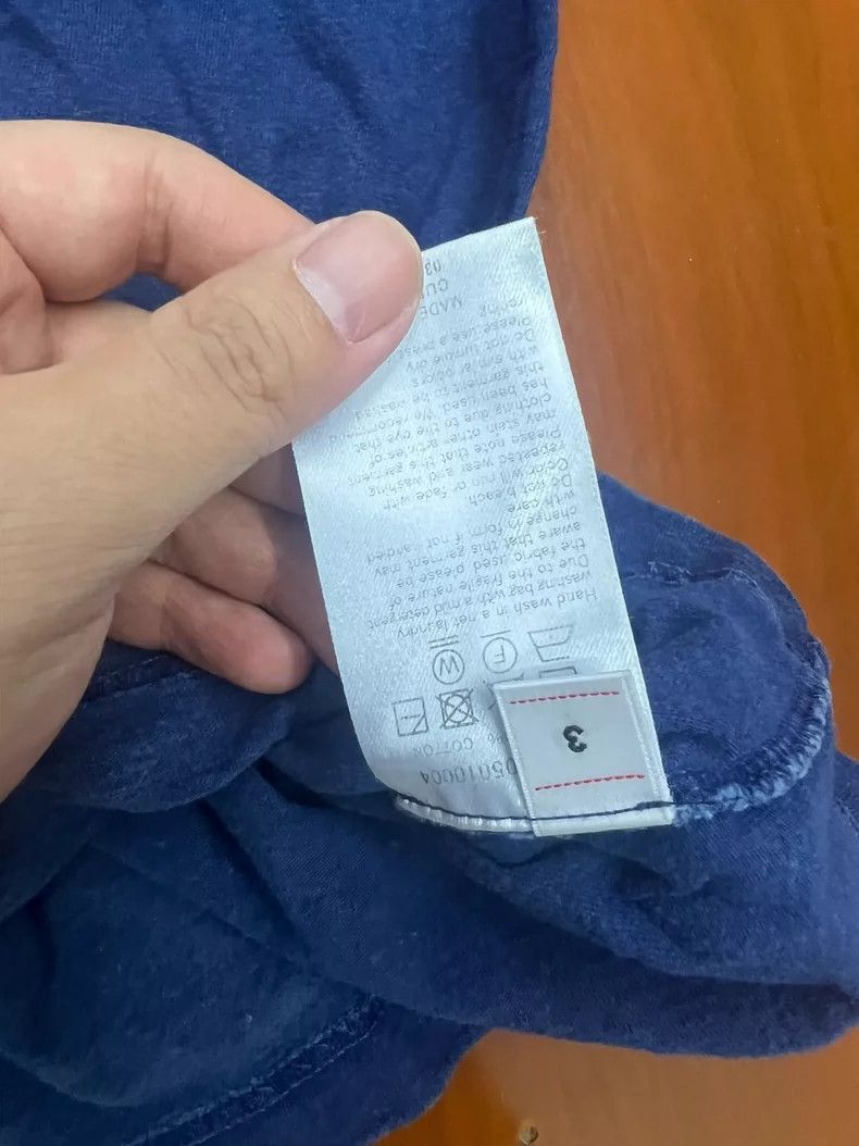 Visvim Visvim Jumbo Tee Short Sleeve in Blue-2506 Size US M / EU 48-50 / 2 - 3 Thumbnail