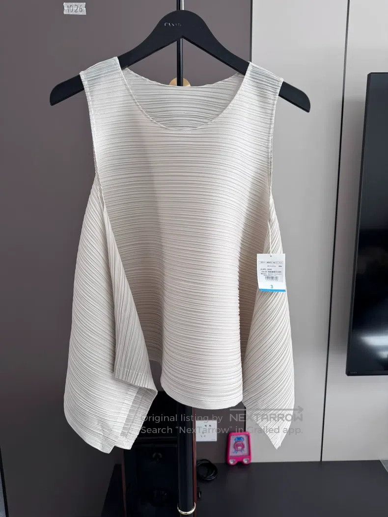 Issey Miyake Issey Miyake Iridescent Striped Top Size L / US 10 / IT 46 - 2 Thumbnail