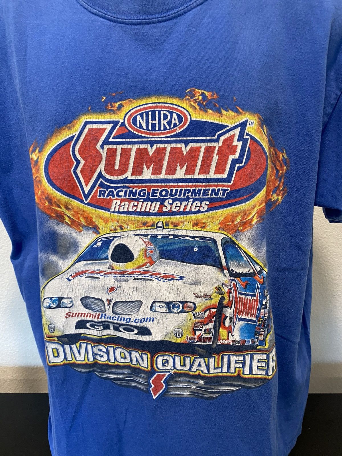 Vintage Nhra summit racing equipment shirt Size US XL / EU 56 / 4 - 3 Thumbnail