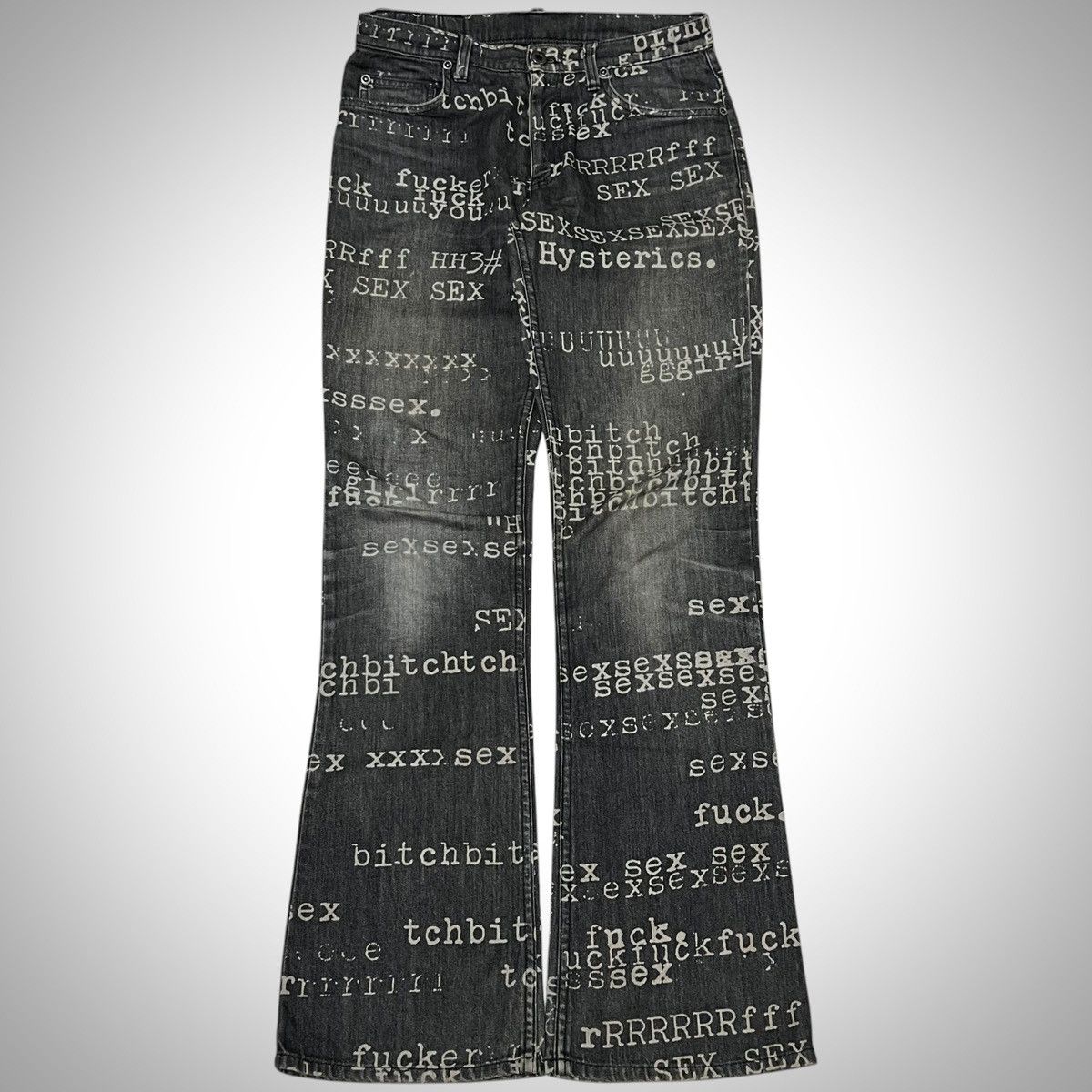 パンツ 00s THEE HYSTERIC XXX studs flare pants 00s THEE HYSTERIC
